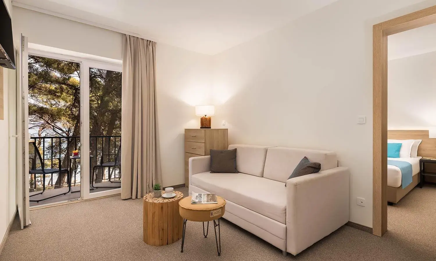 Superior Suite with Balcony Seaside in Aminess Younique Senses Resort Superior Suite with Balcony Seaside in Aminess Younique Senses Resort