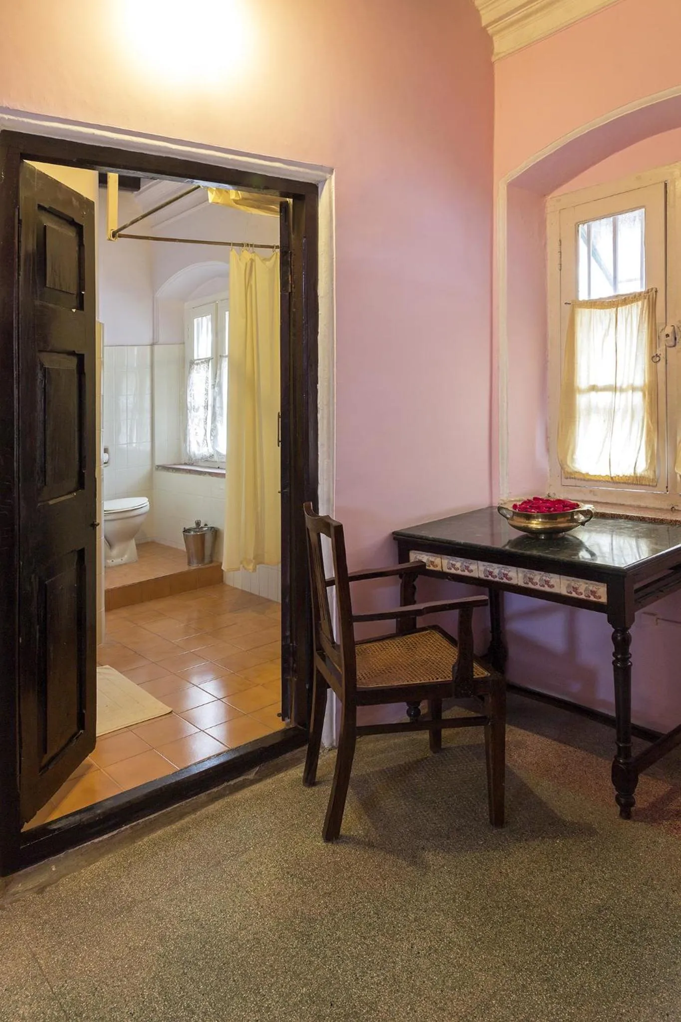 Decorative detail, Bed in The Green Hotel
