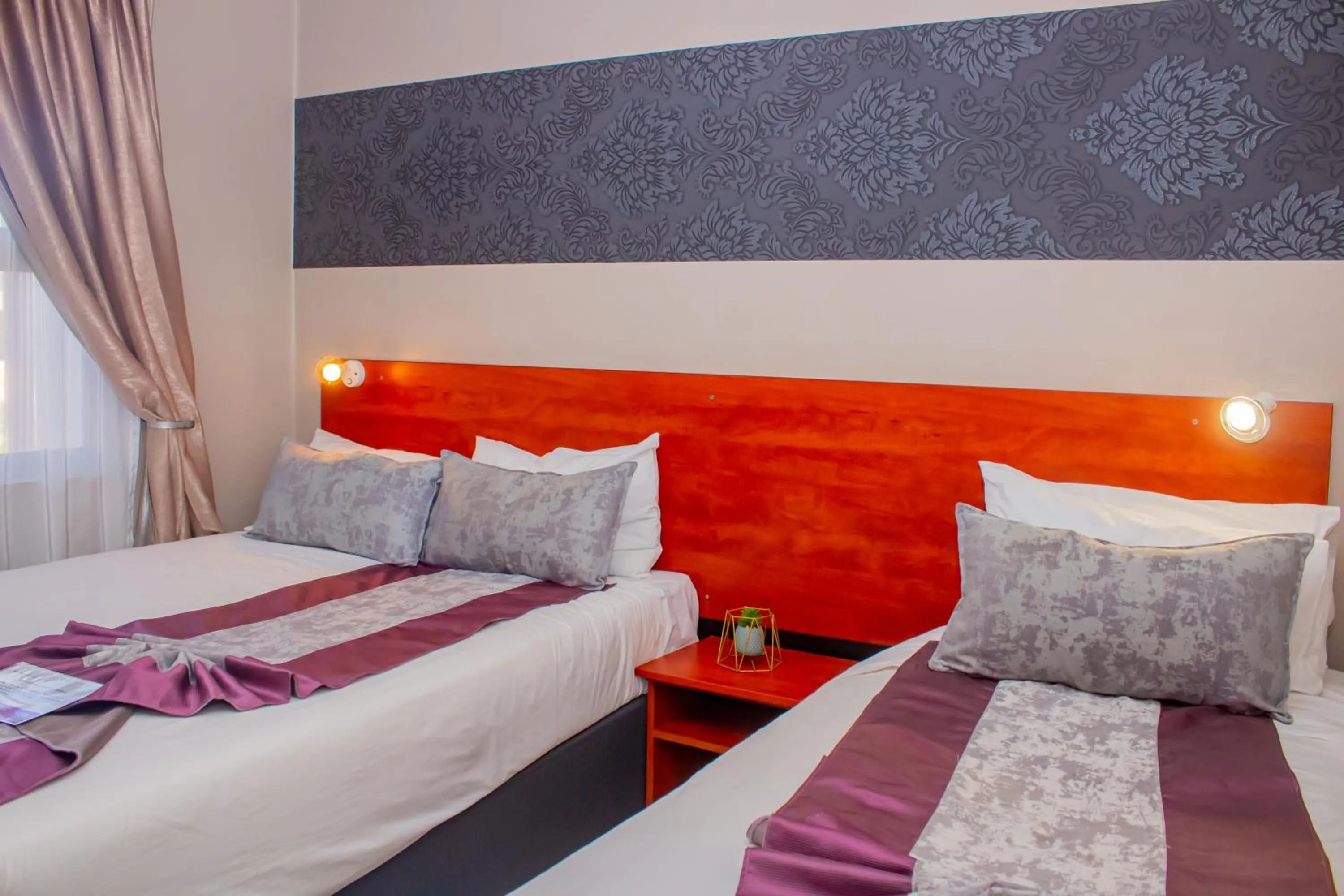 Bed in Scenery Guesthouse Stadium