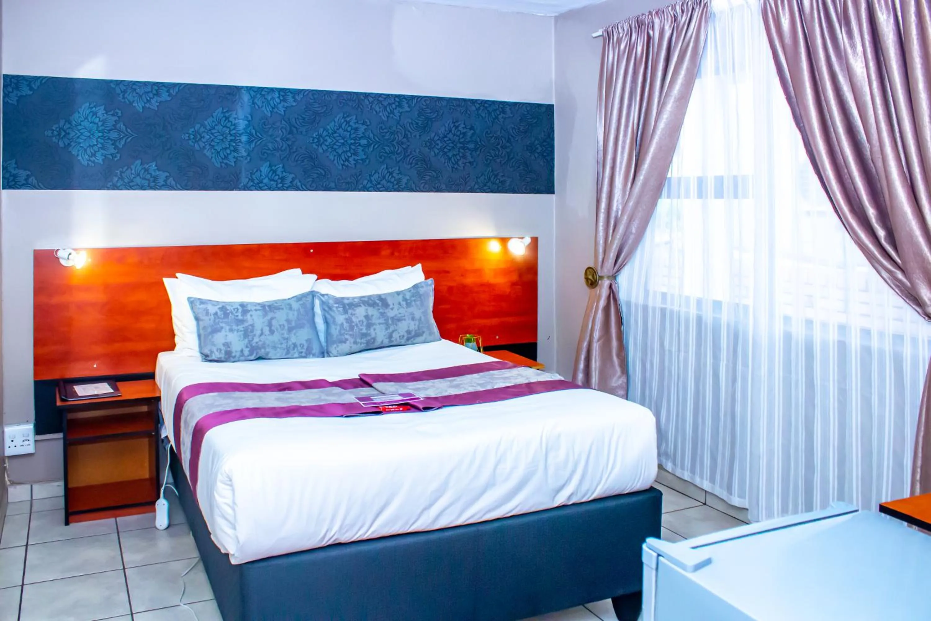 Bed in Scenery Guesthouse Stadium