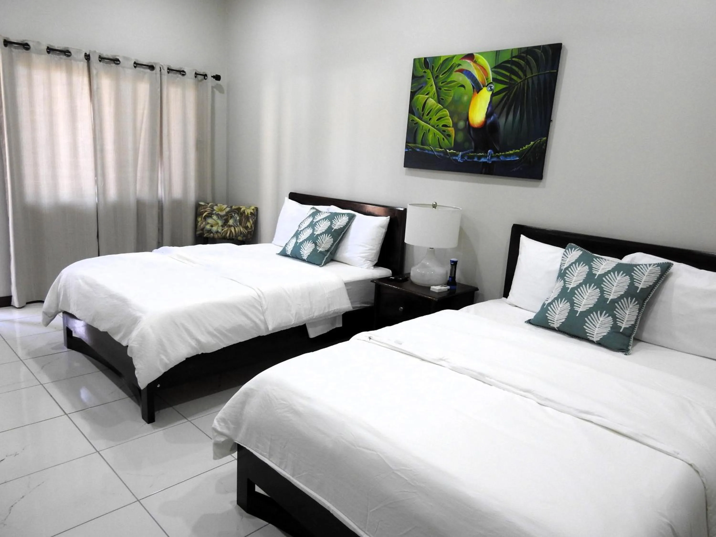 Bed in The Toucan Inn