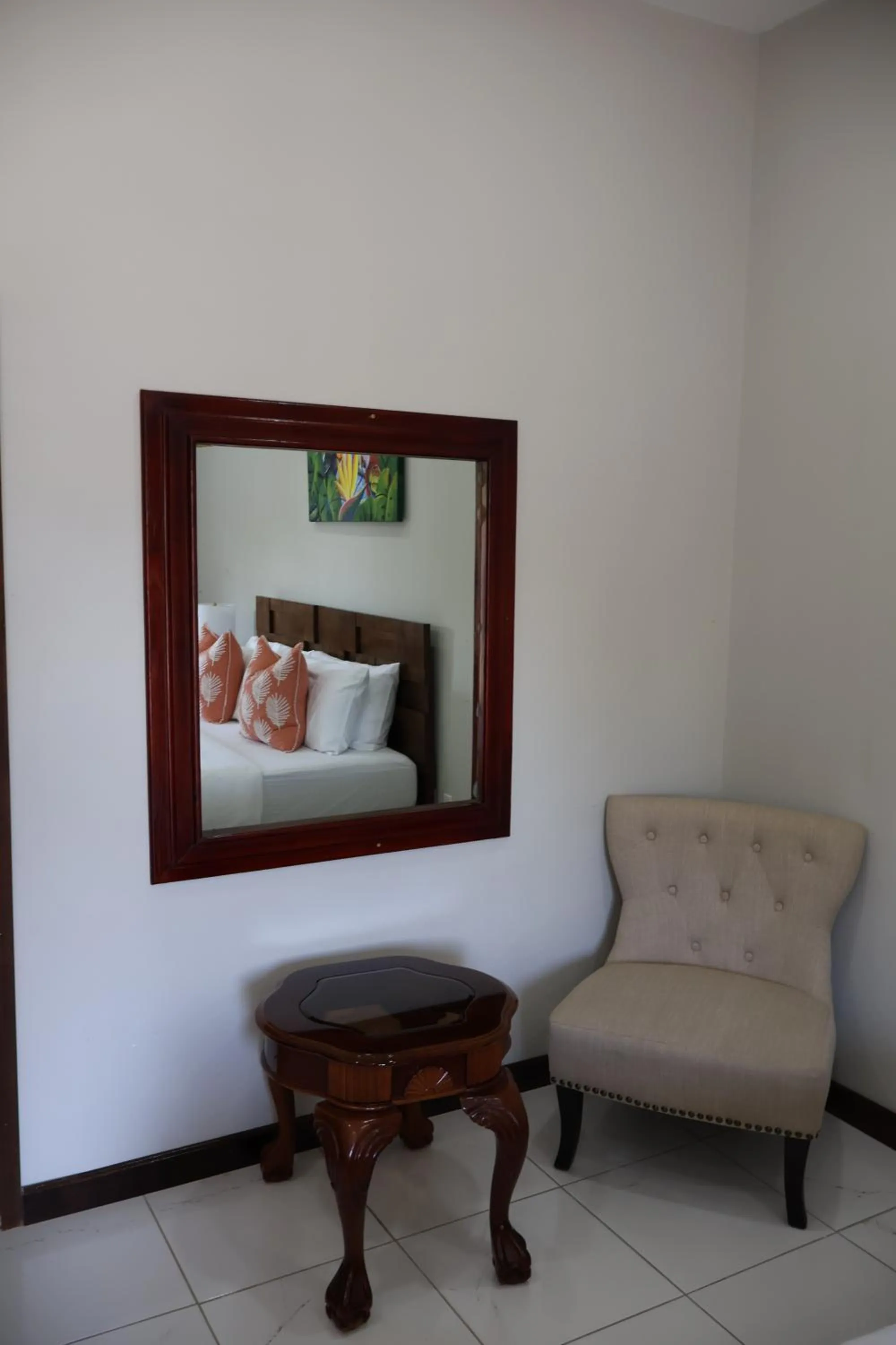 Seating area in The Toucan Inn