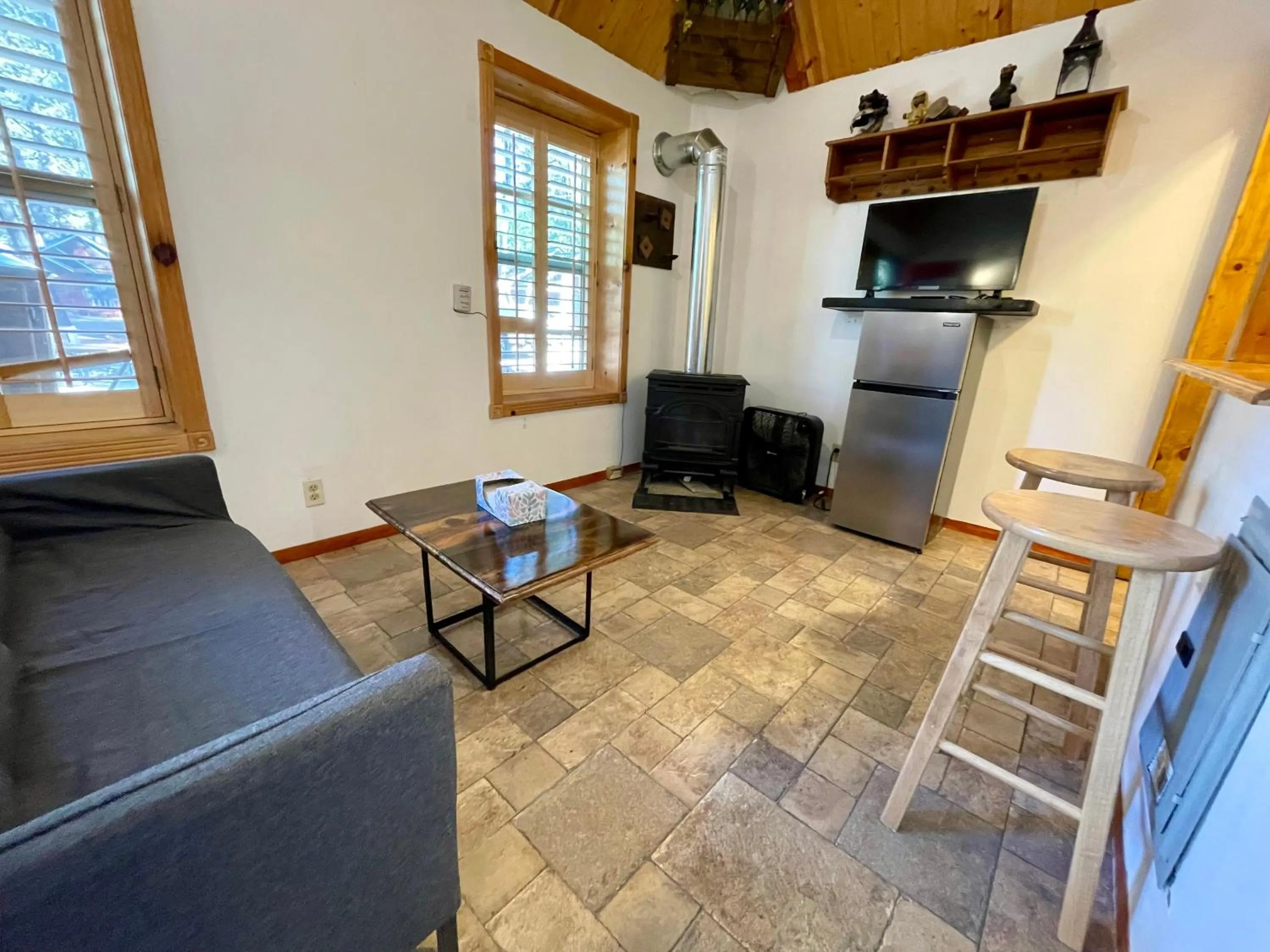 Living room in Boulder Bay Cottages