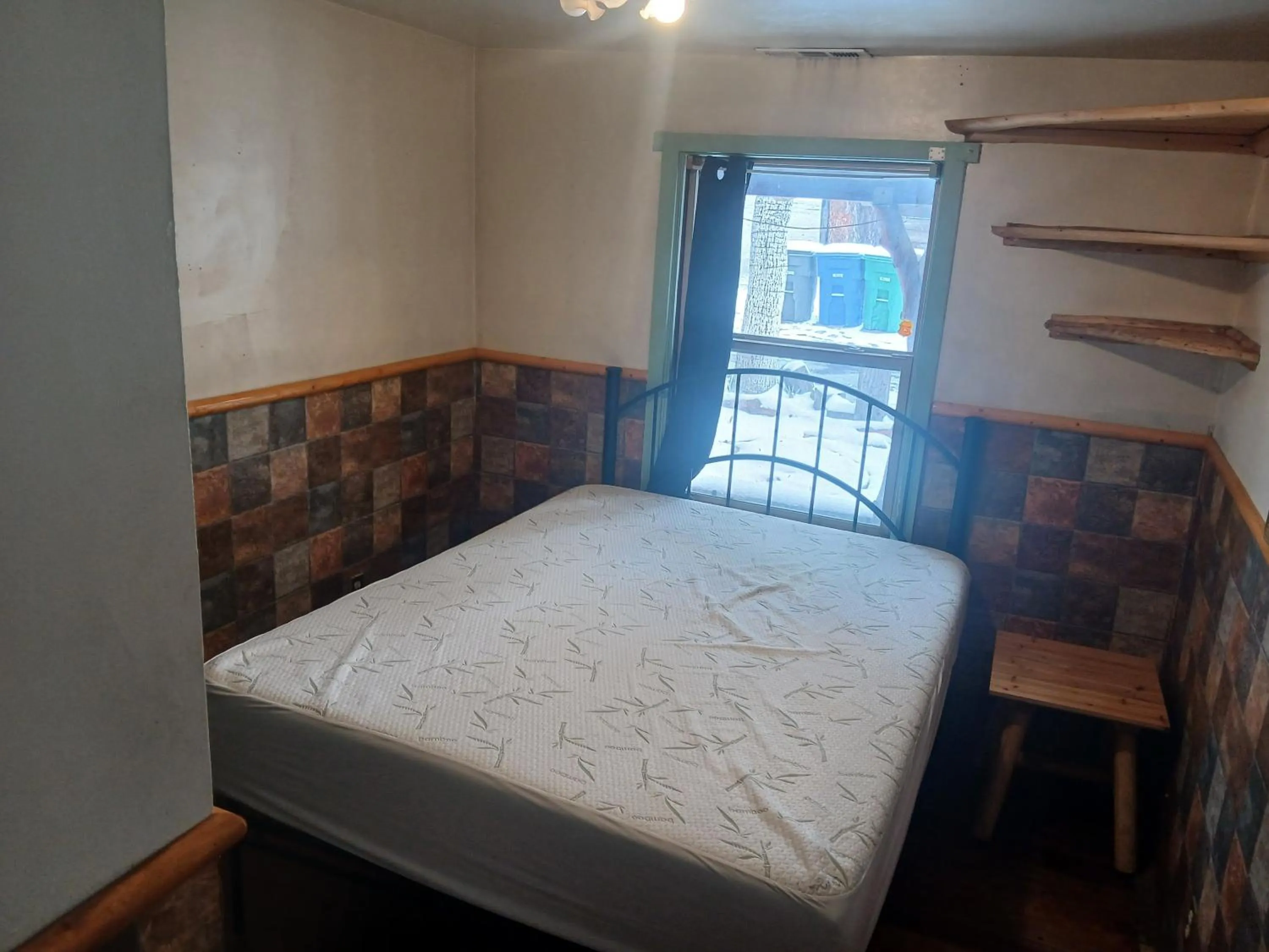 Bed in Boulder Bay Cottages