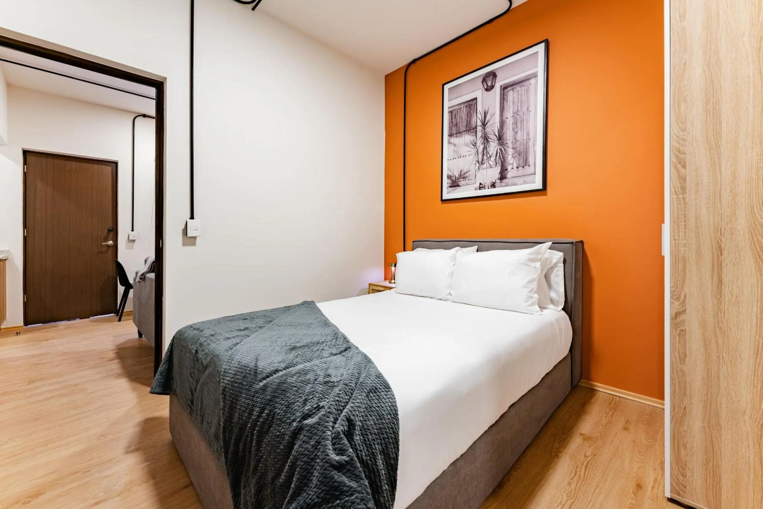 Bed in Mariano Escobedo Apartments by VH