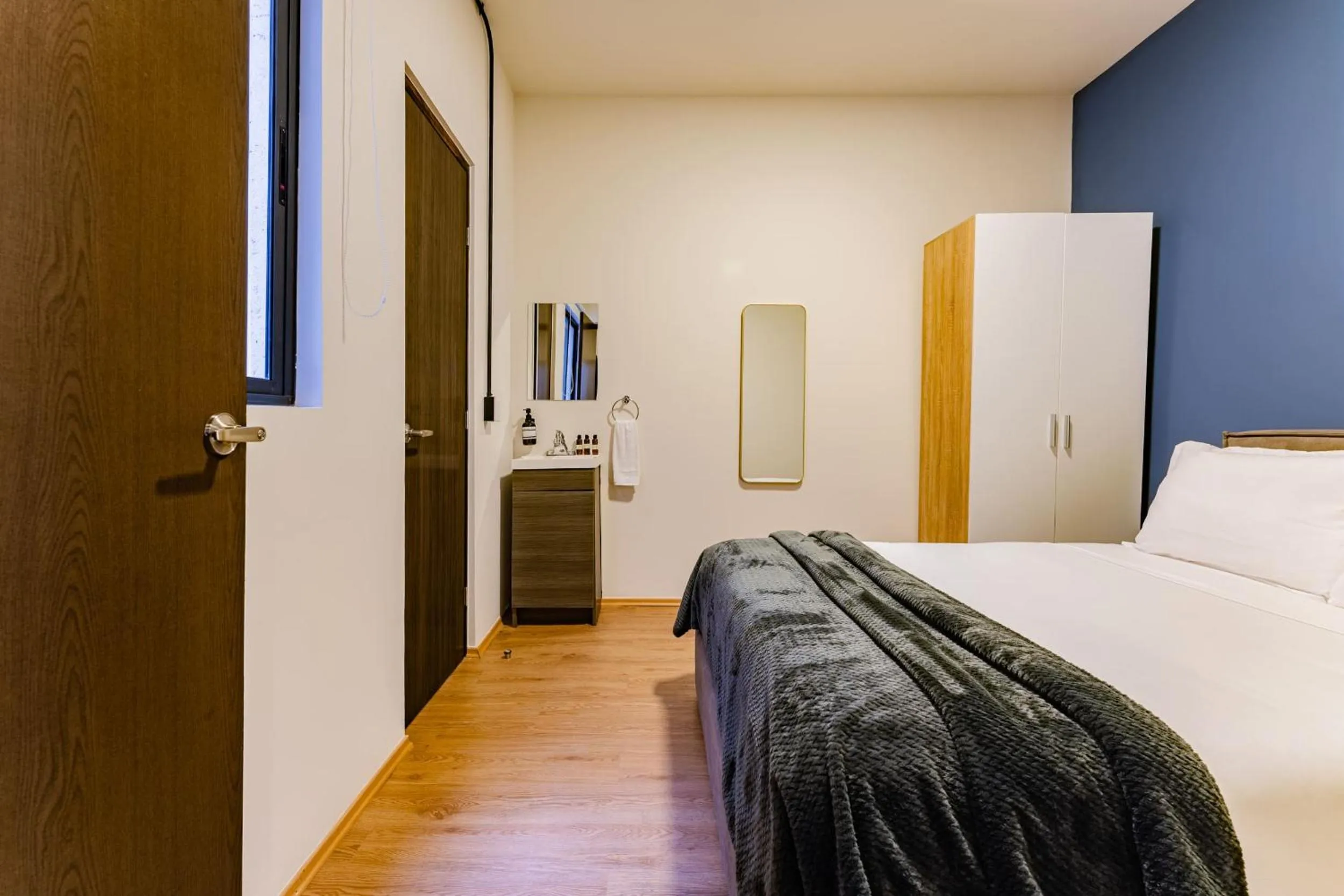 Bed in Mariano Escobedo Apartments by VH