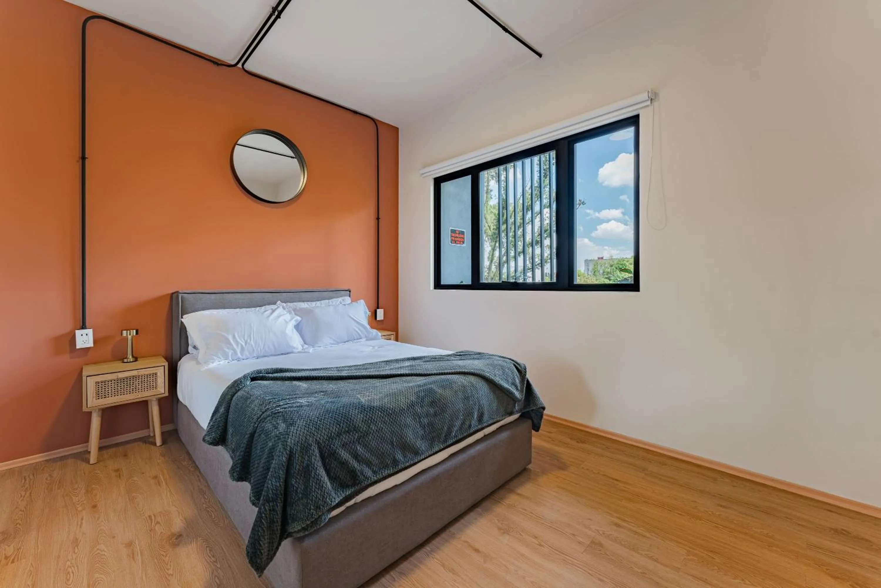 Bed in Mariano Escobedo Apartments by VH