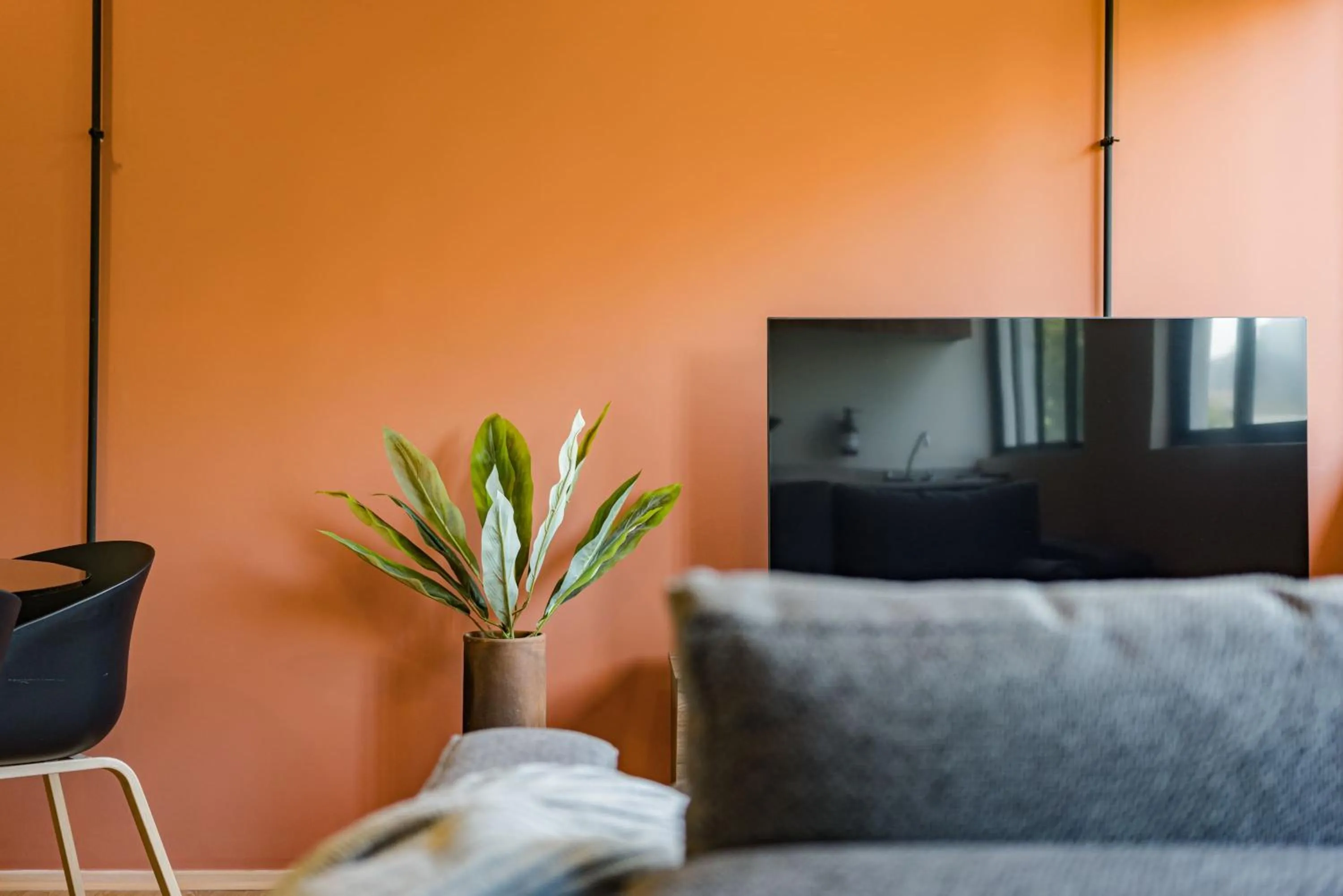 TV and multimedia in Mariano Escobedo Apartments by VH