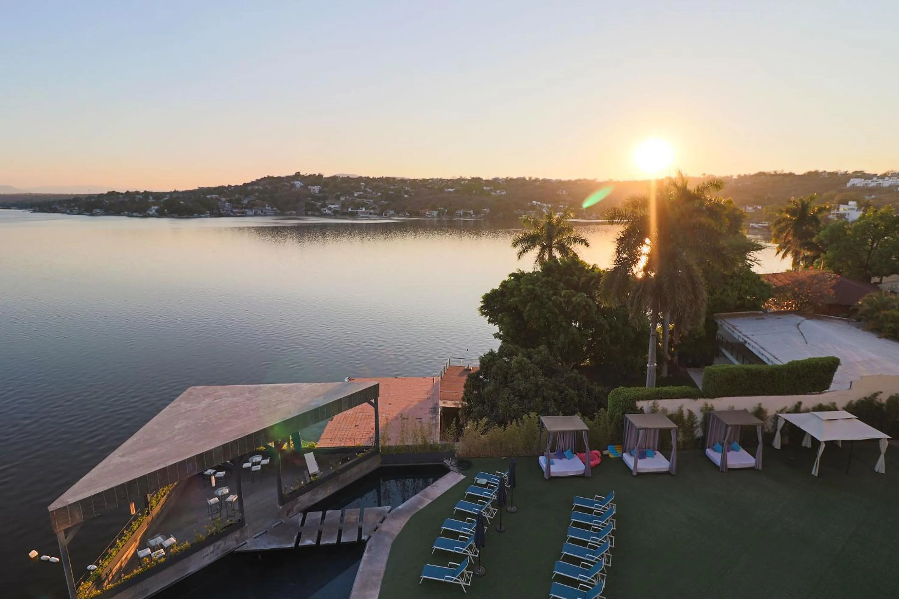 Natural landscape in Vlú Hotel Tequesquitengo