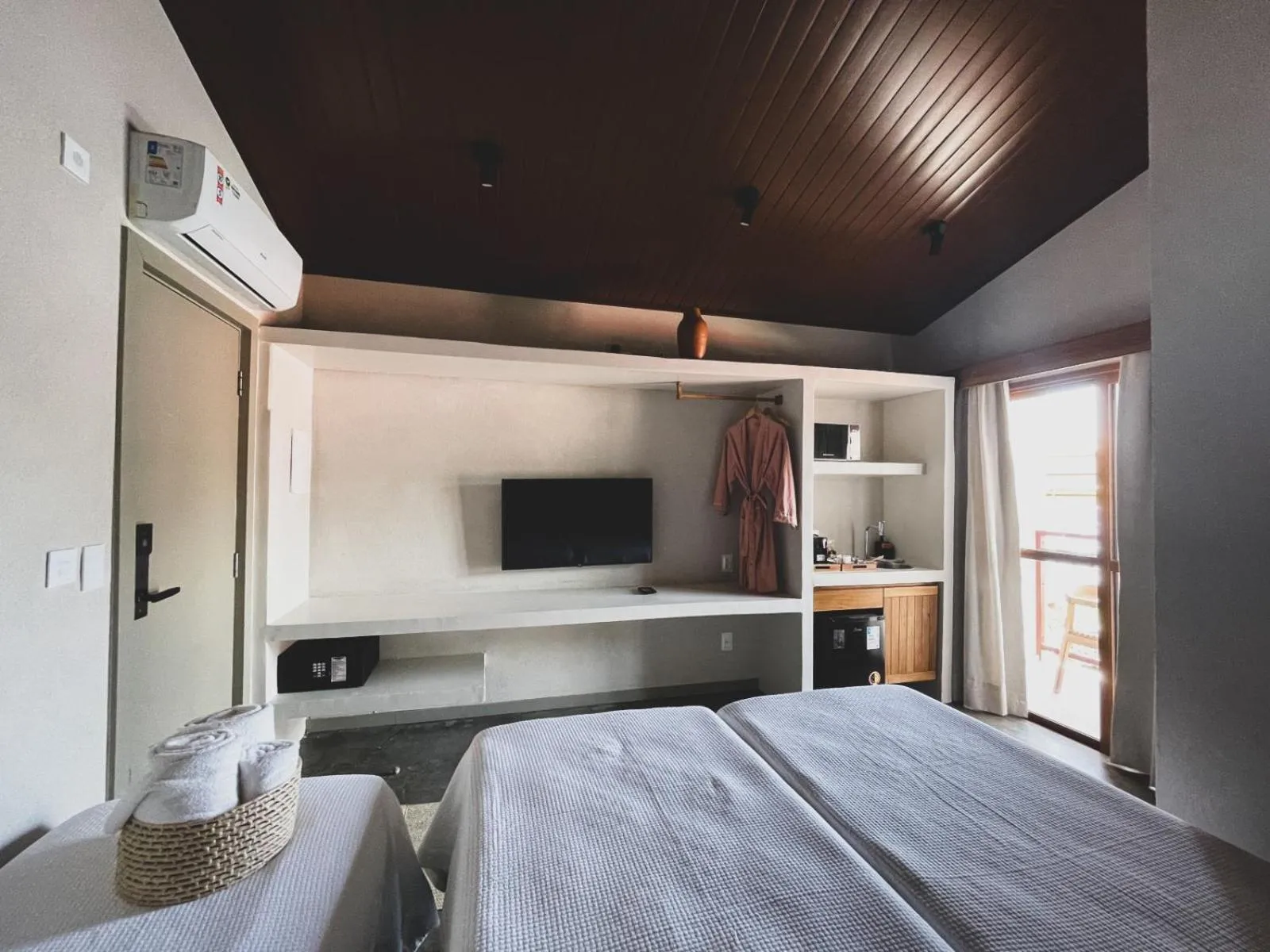 Bed in AL MAR SUÍTES