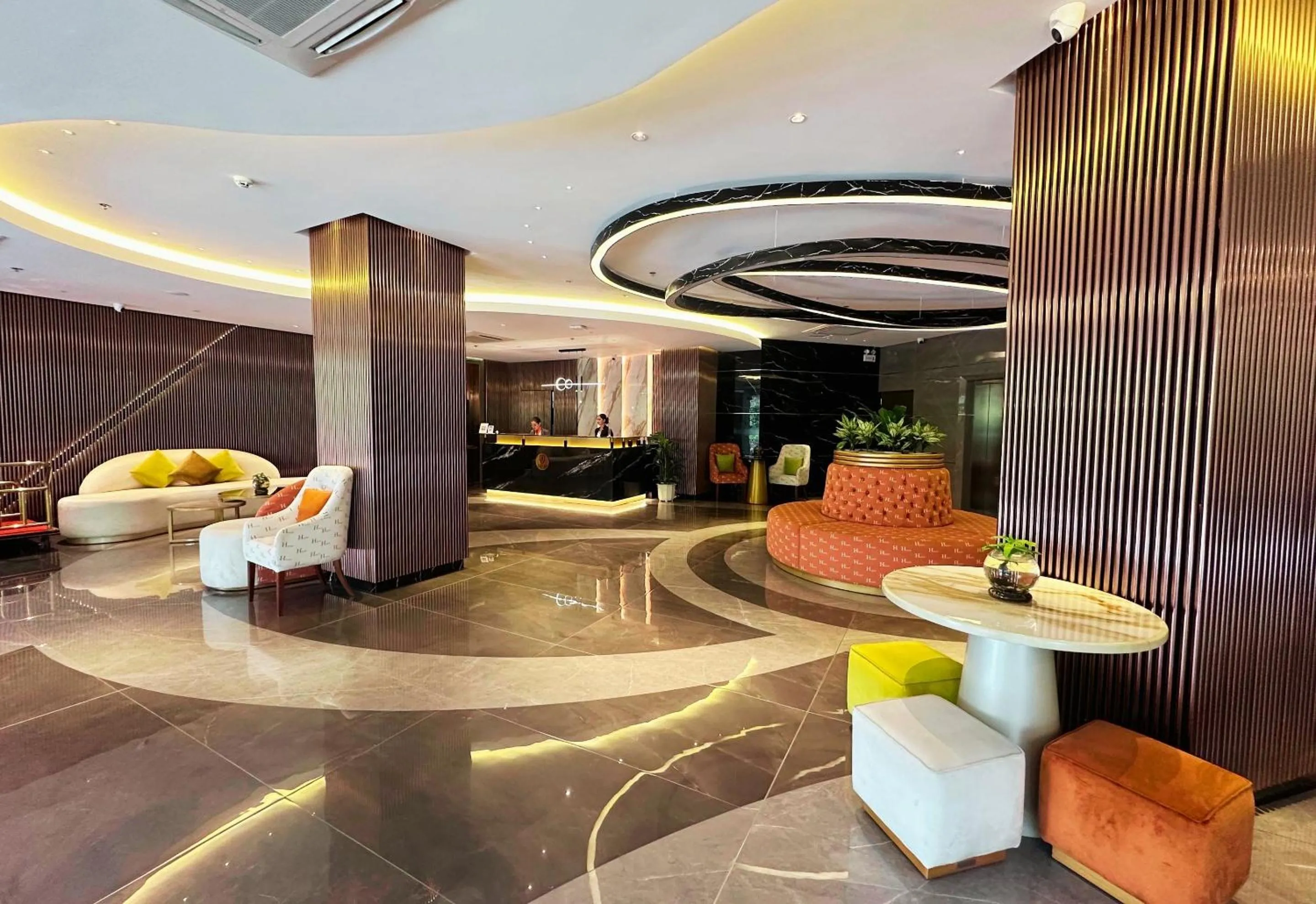 Lobby or reception in Hayat Sky Towers