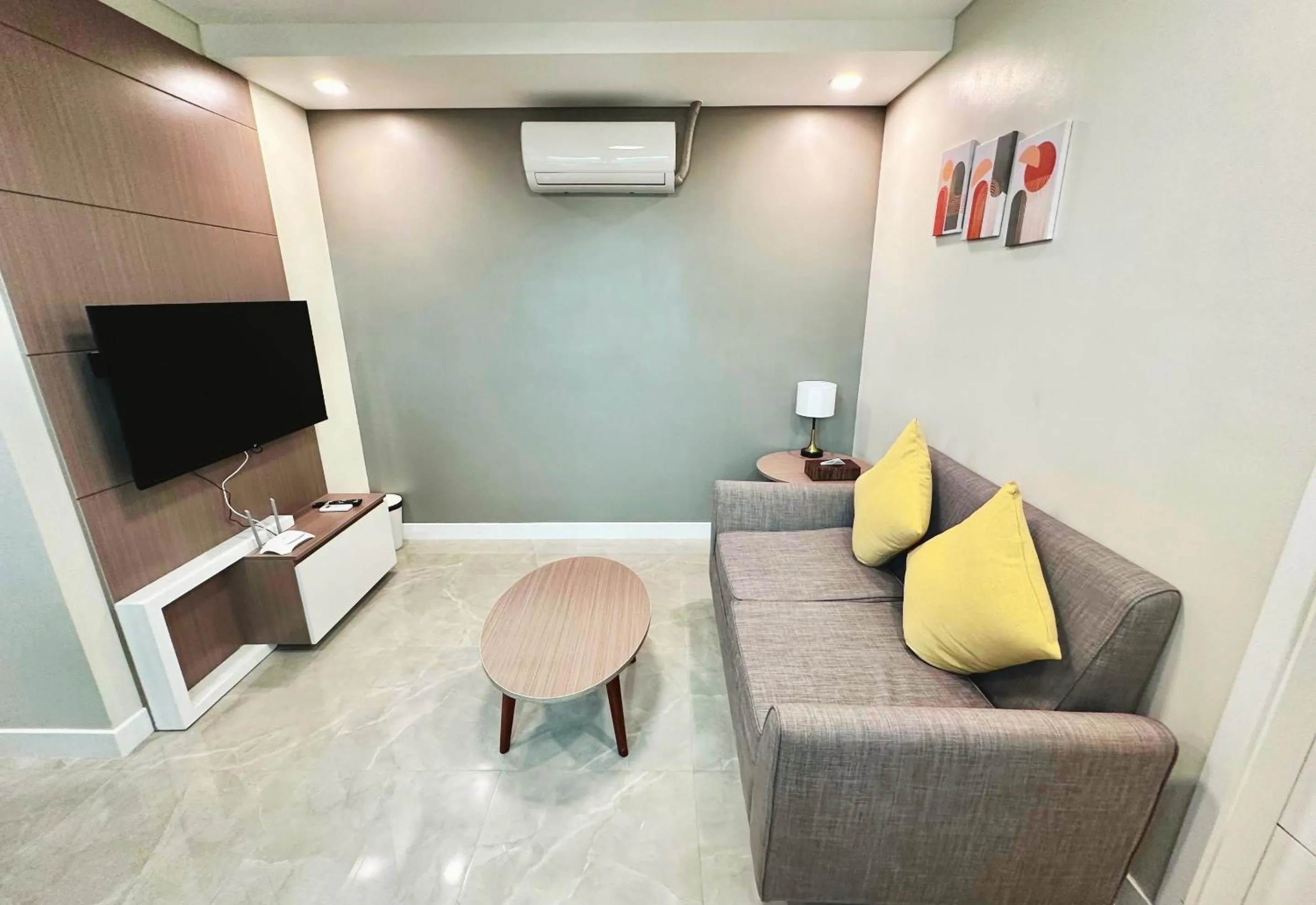 Living room in Hayat Sky Towers