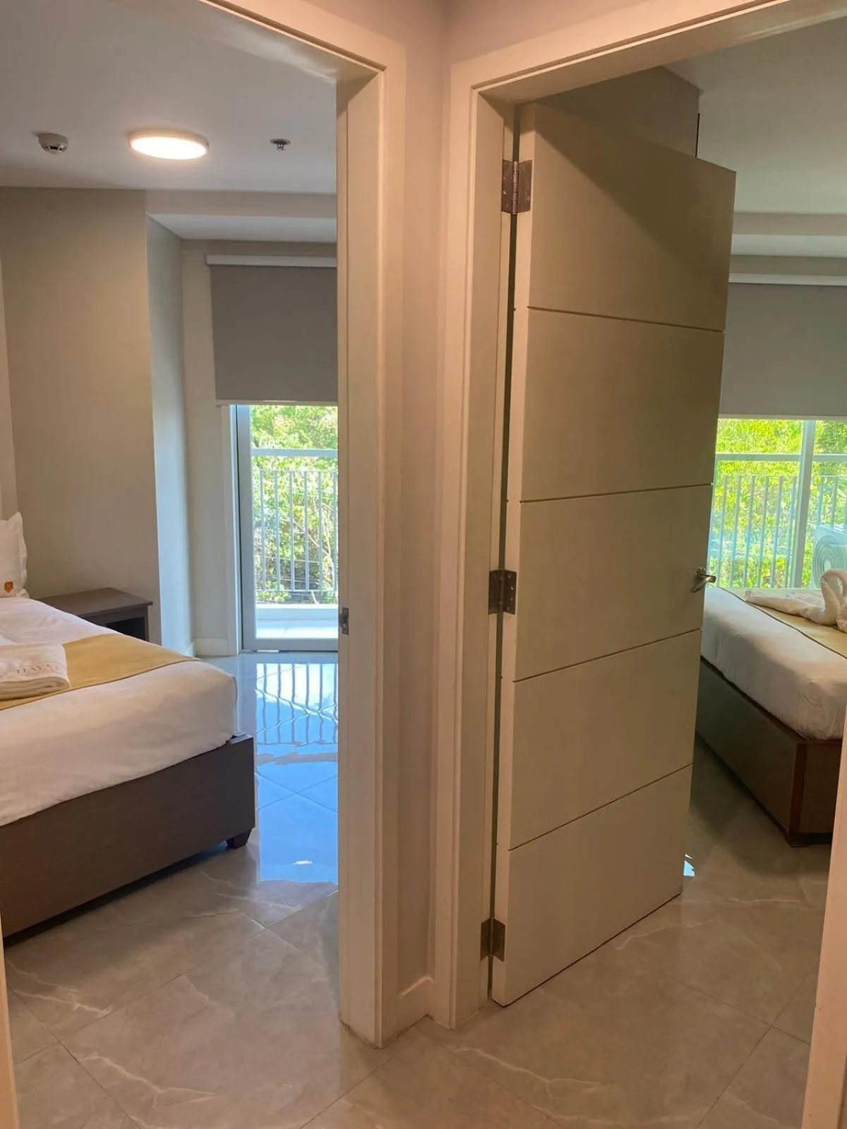 Bed in Hayat Sky Towers