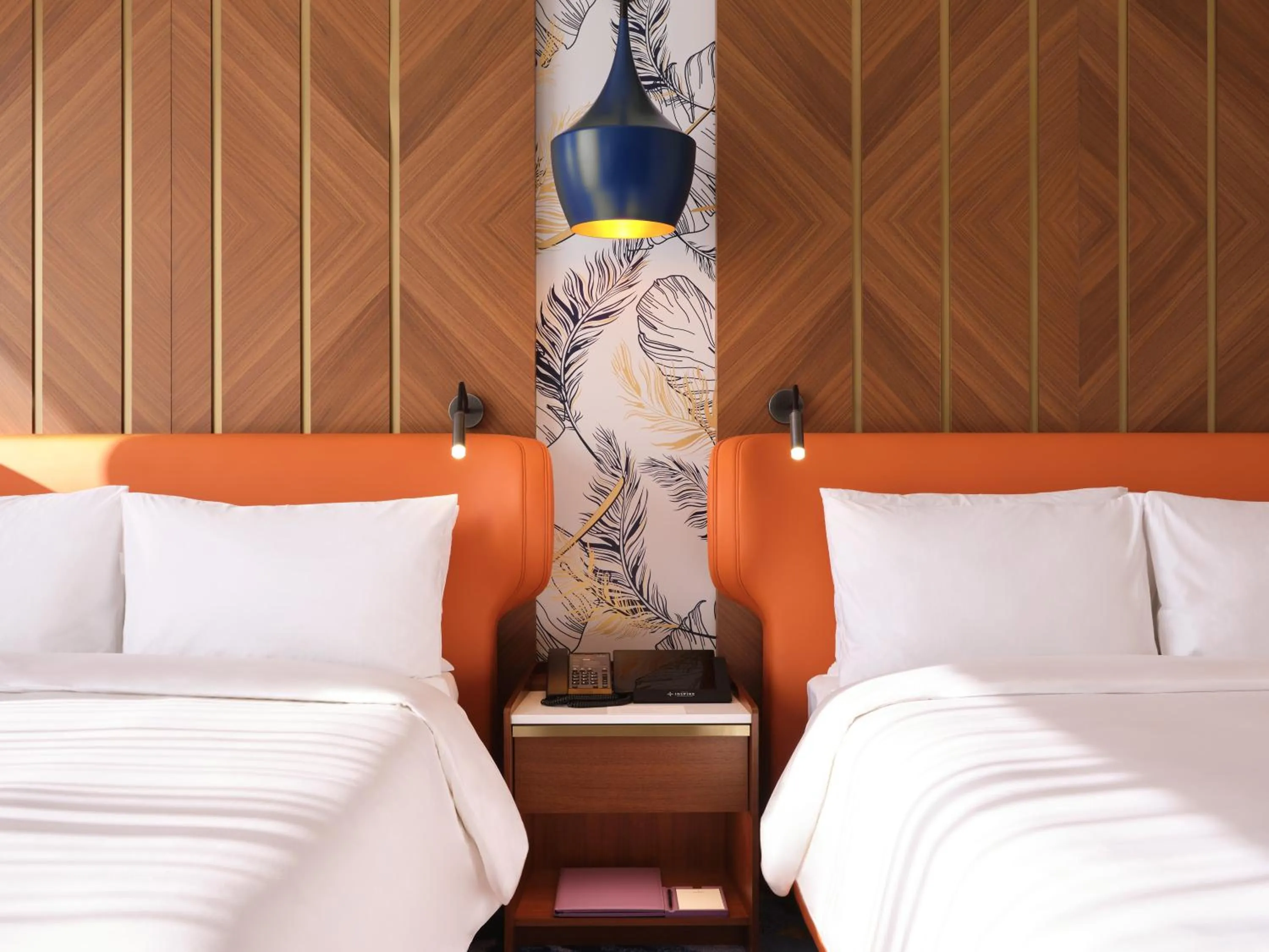 Bed in INSPIRE Entertainment Resort