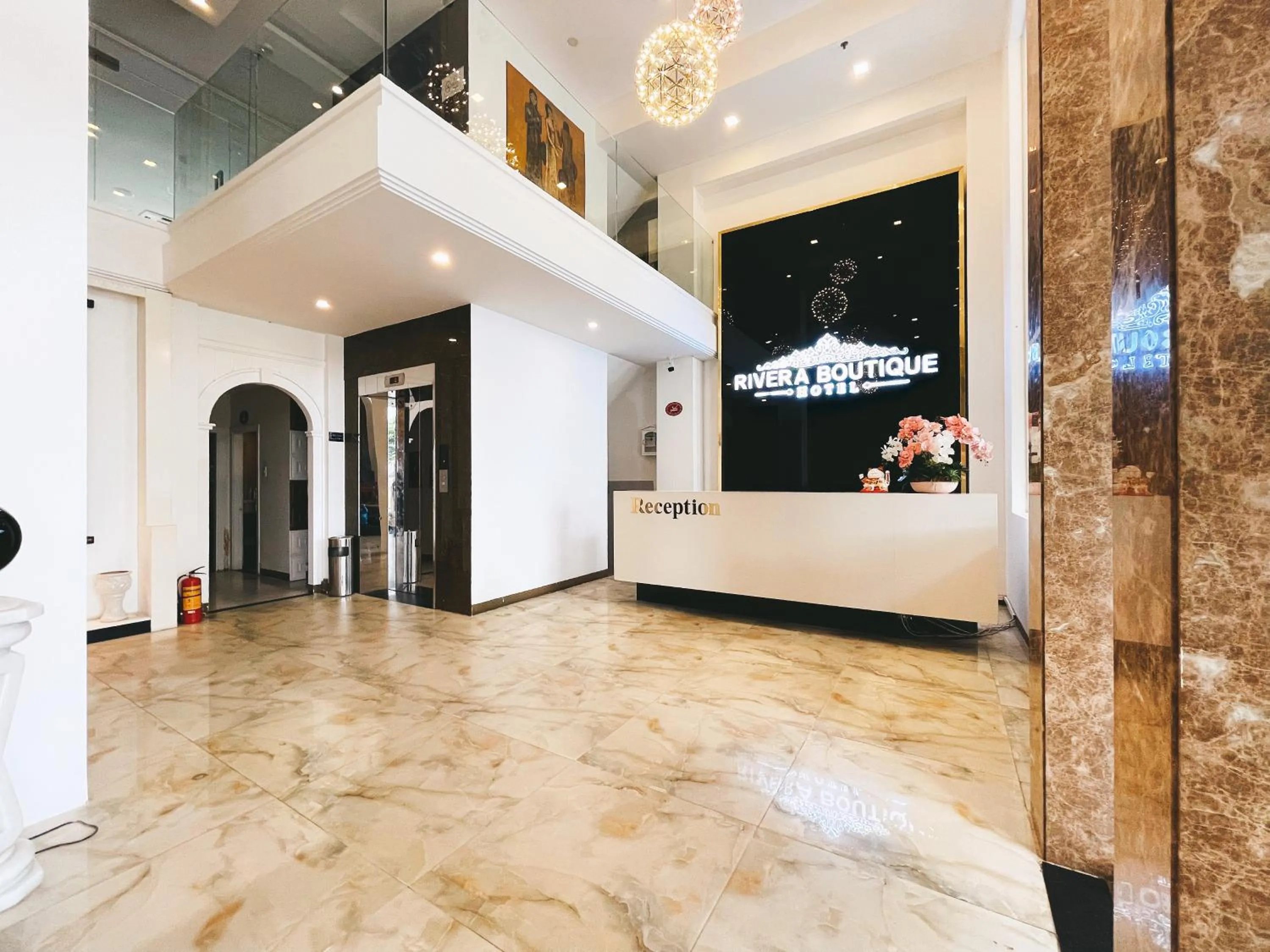 Lobby or reception in Rivera Boutique Hotel