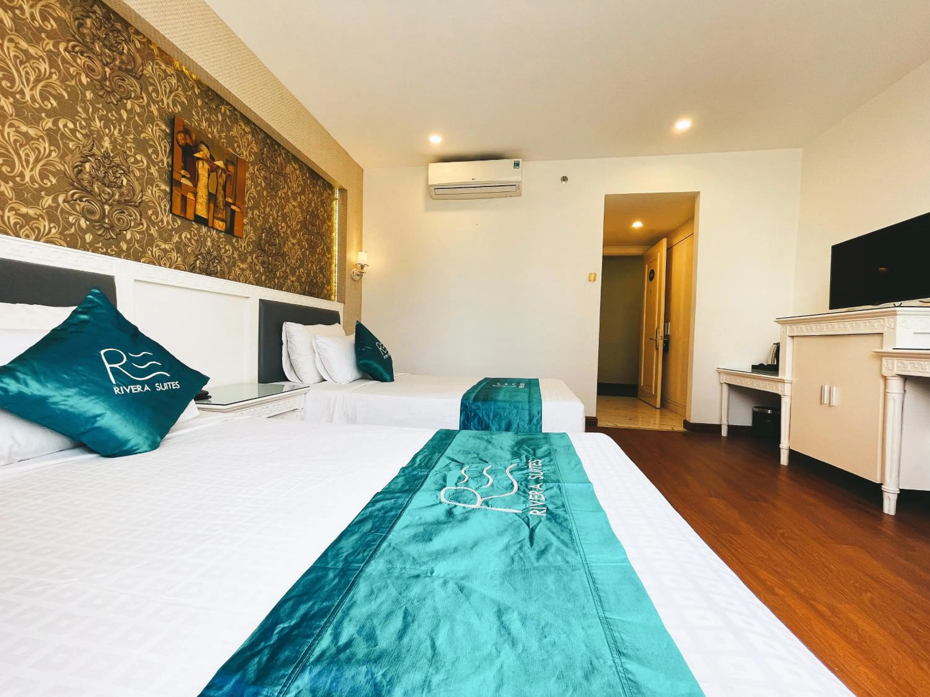 Bed in Rivera Boutique Hotel