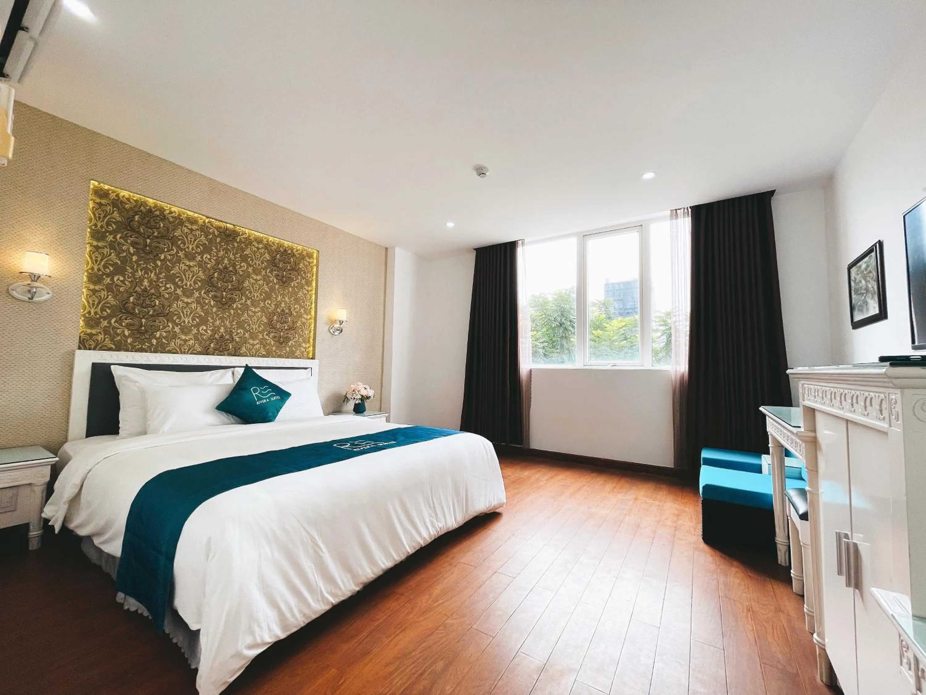 Bedroom, Bed in Rivera Boutique Hotel