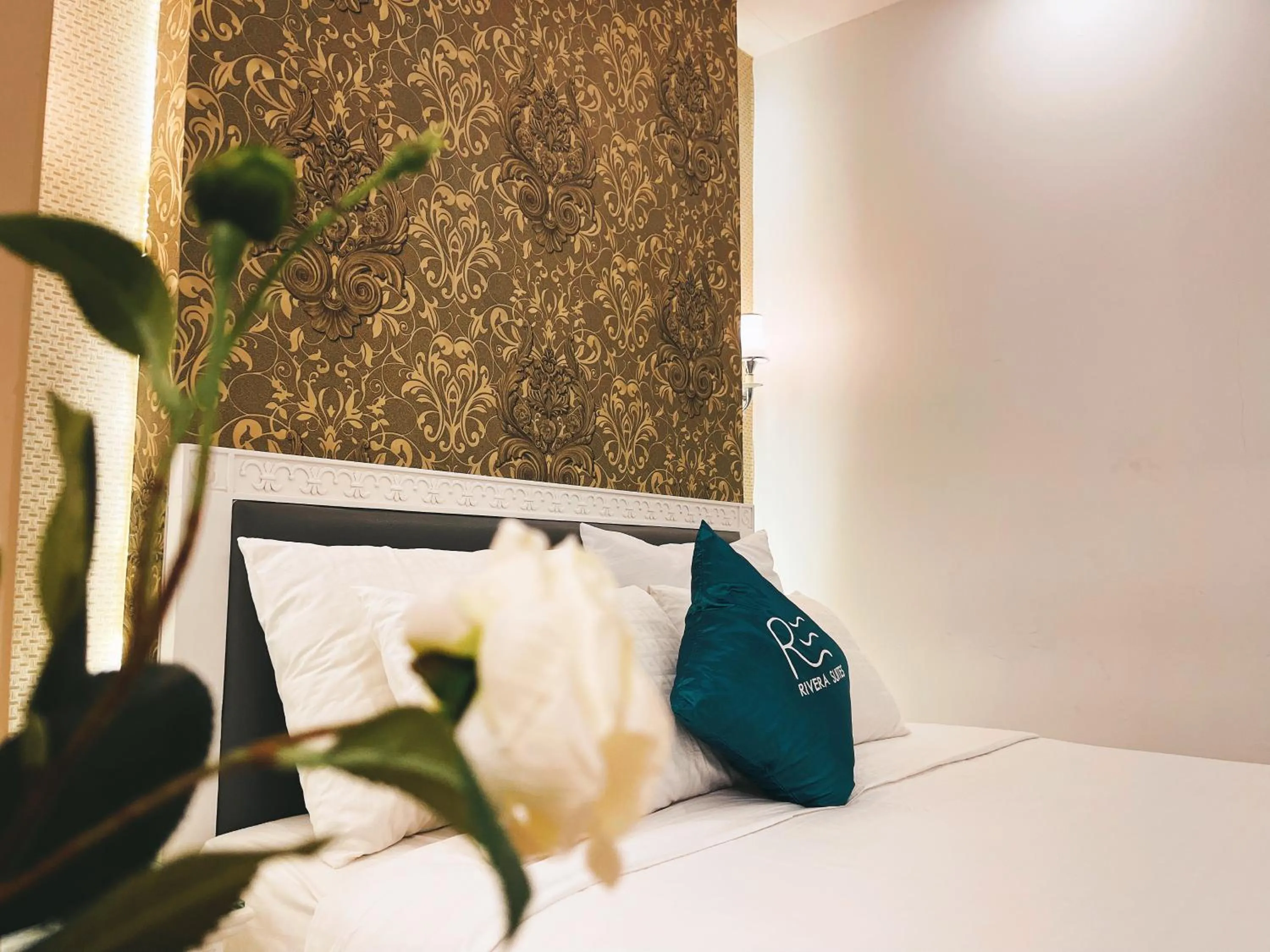 Bed in Rivera Boutique Hotel