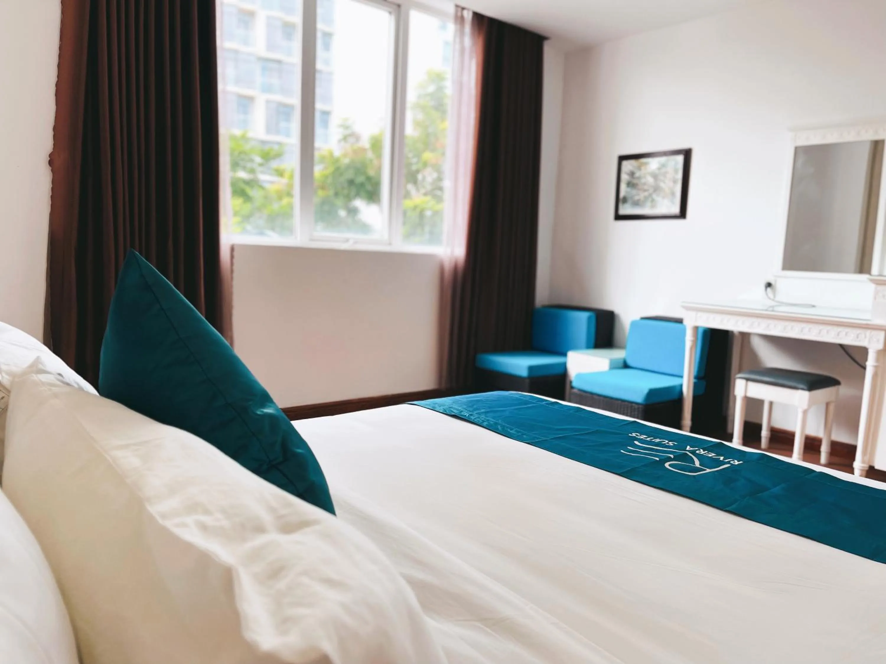 Bed in Rivera Boutique Hotel