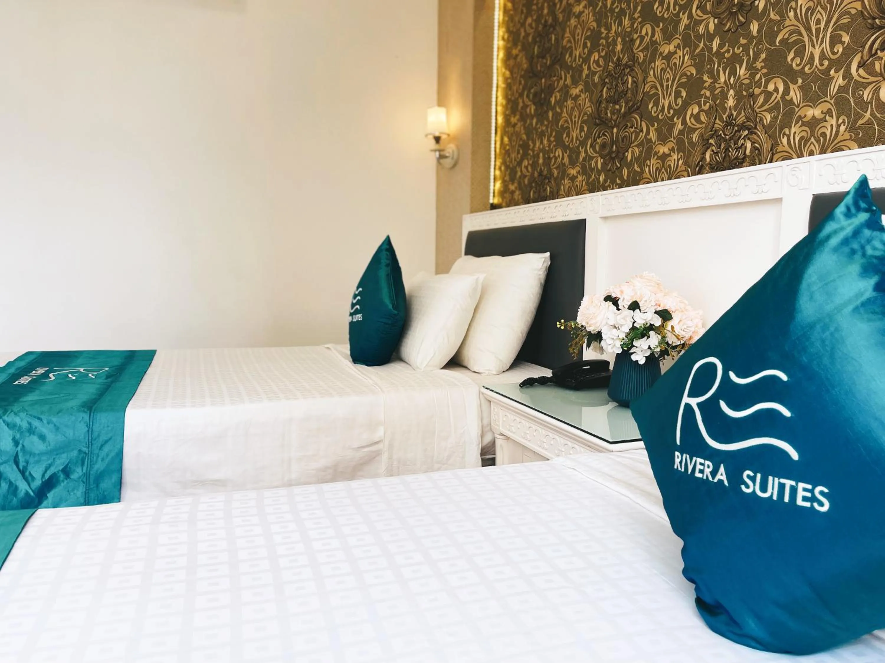 Bed in Rivera Boutique Hotel