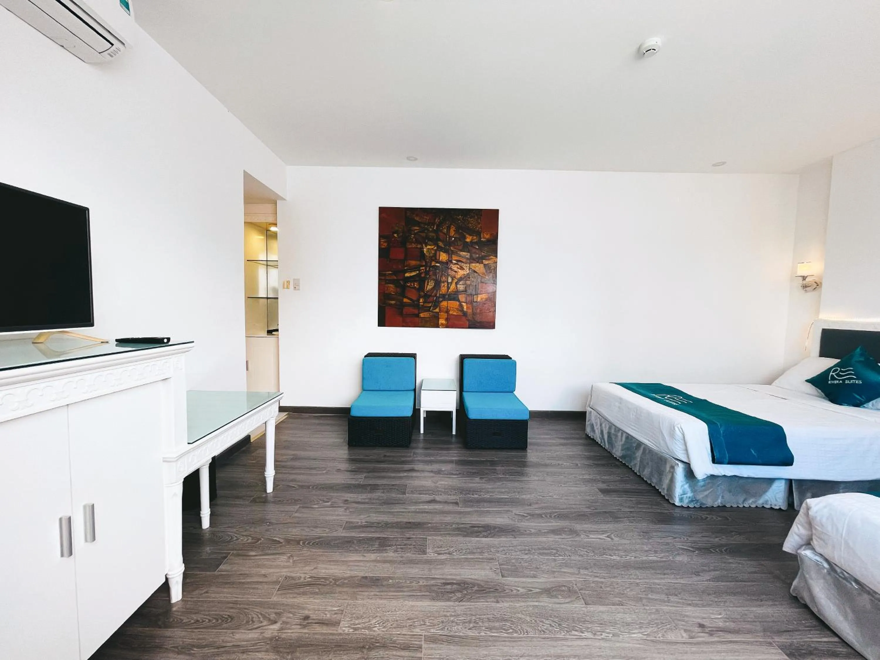 Bed in Rivera Boutique Hotel