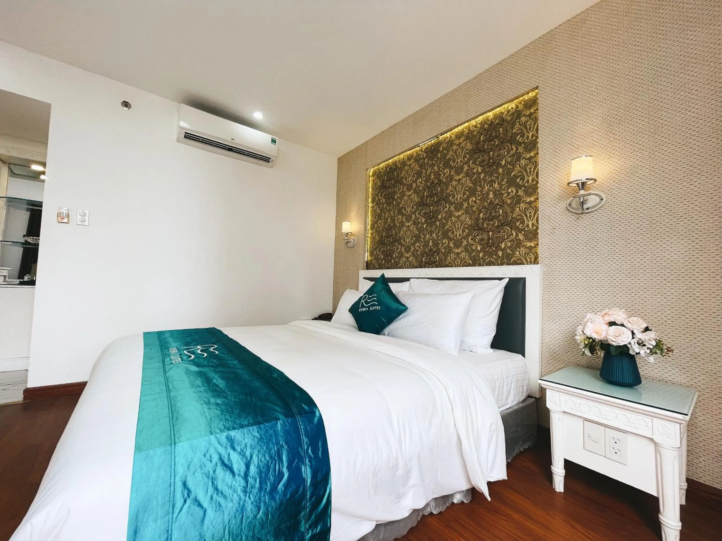 Bed in Rivera Boutique Hotel