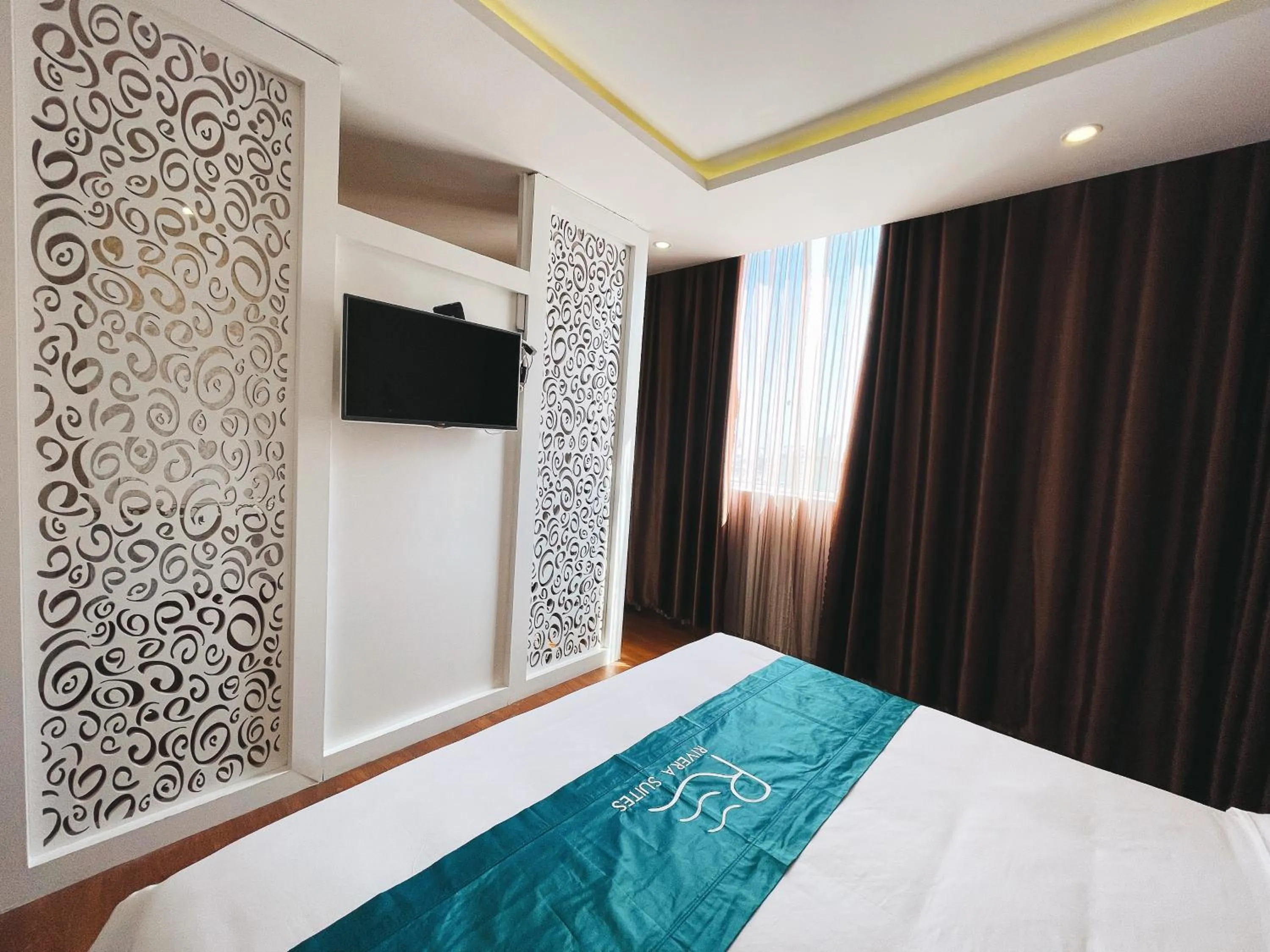 Bed in Rivera Boutique Hotel