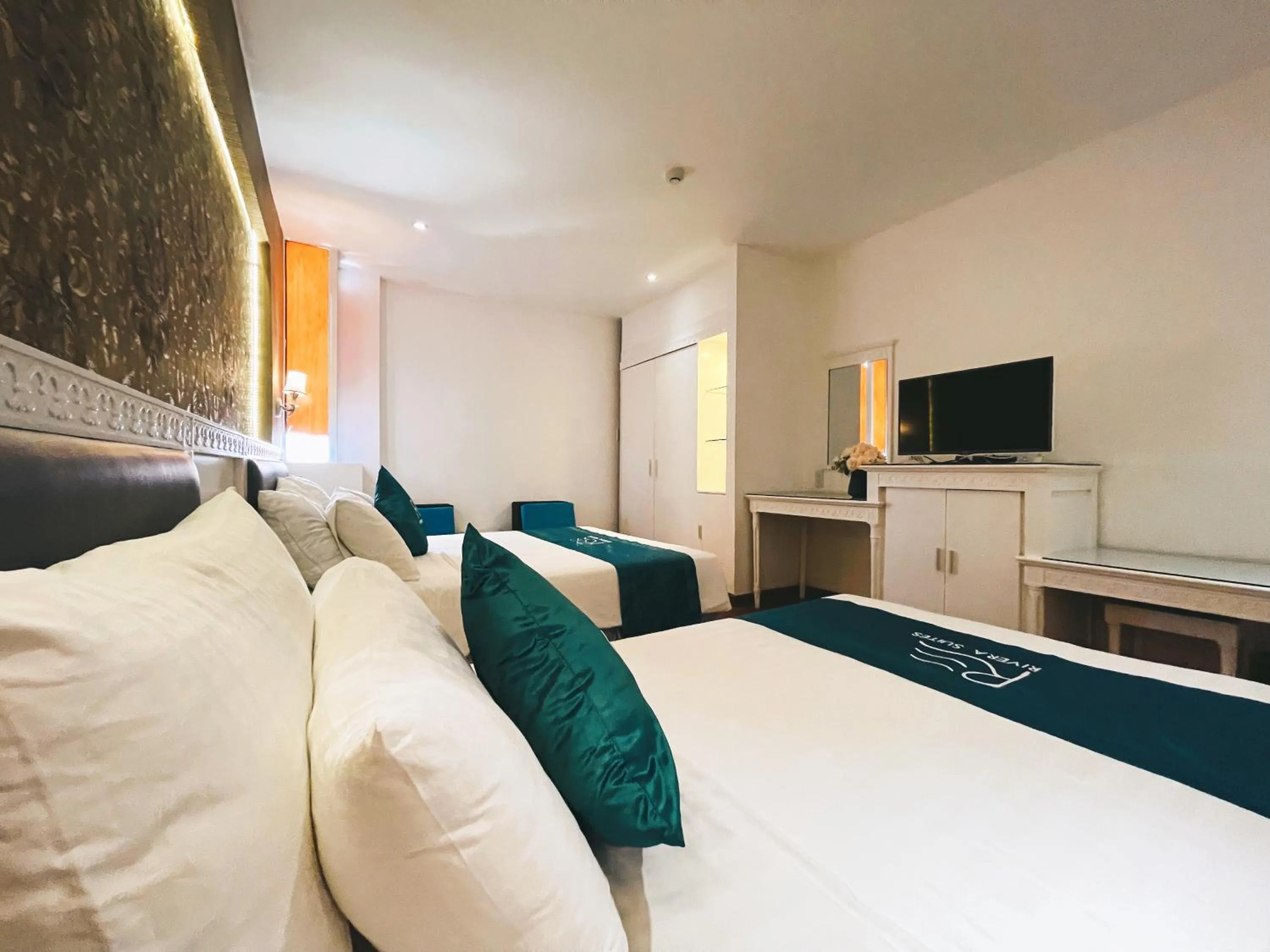 Bed in Rivera Boutique Hotel