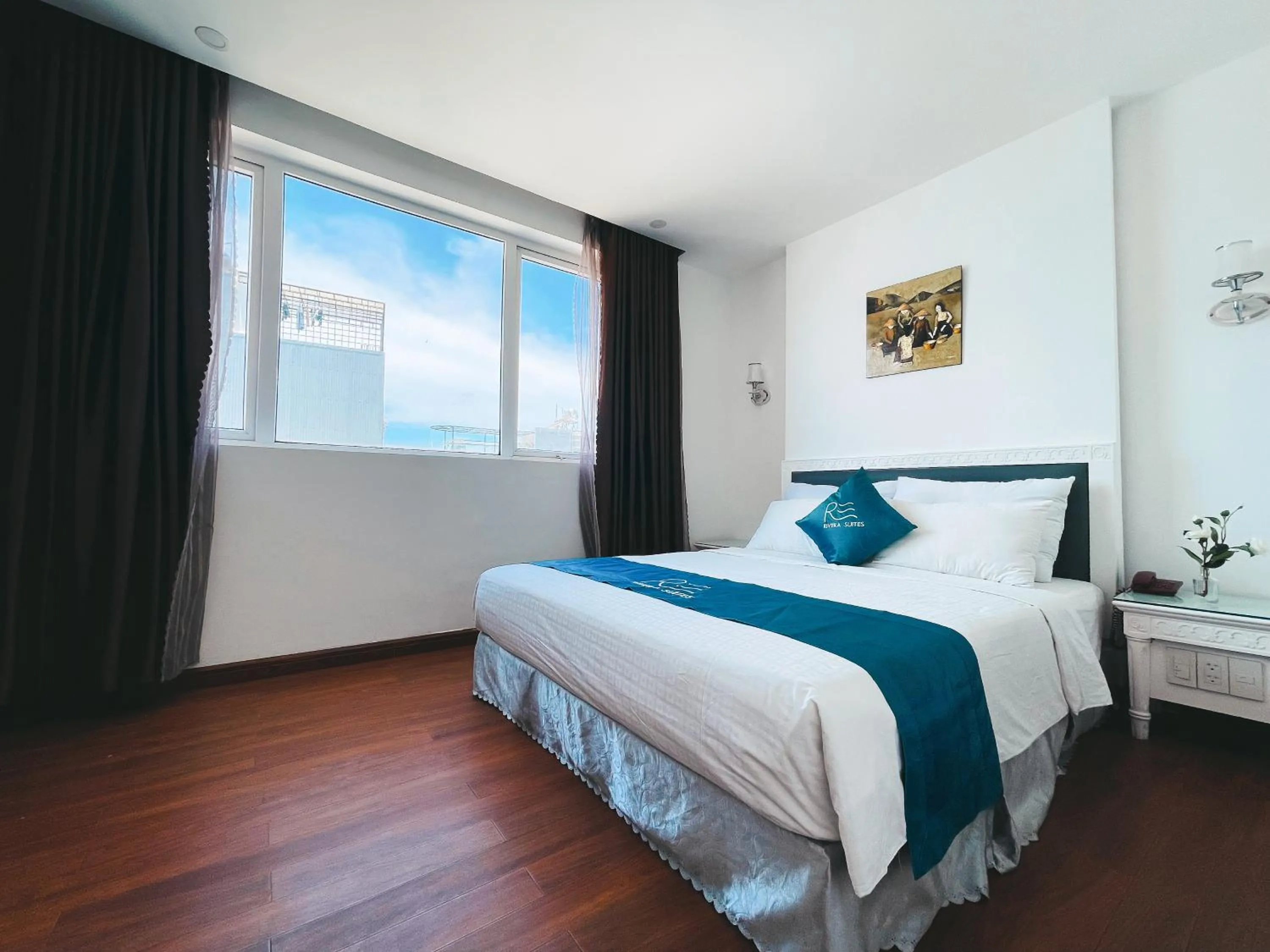 Bed in Rivera Boutique Hotel