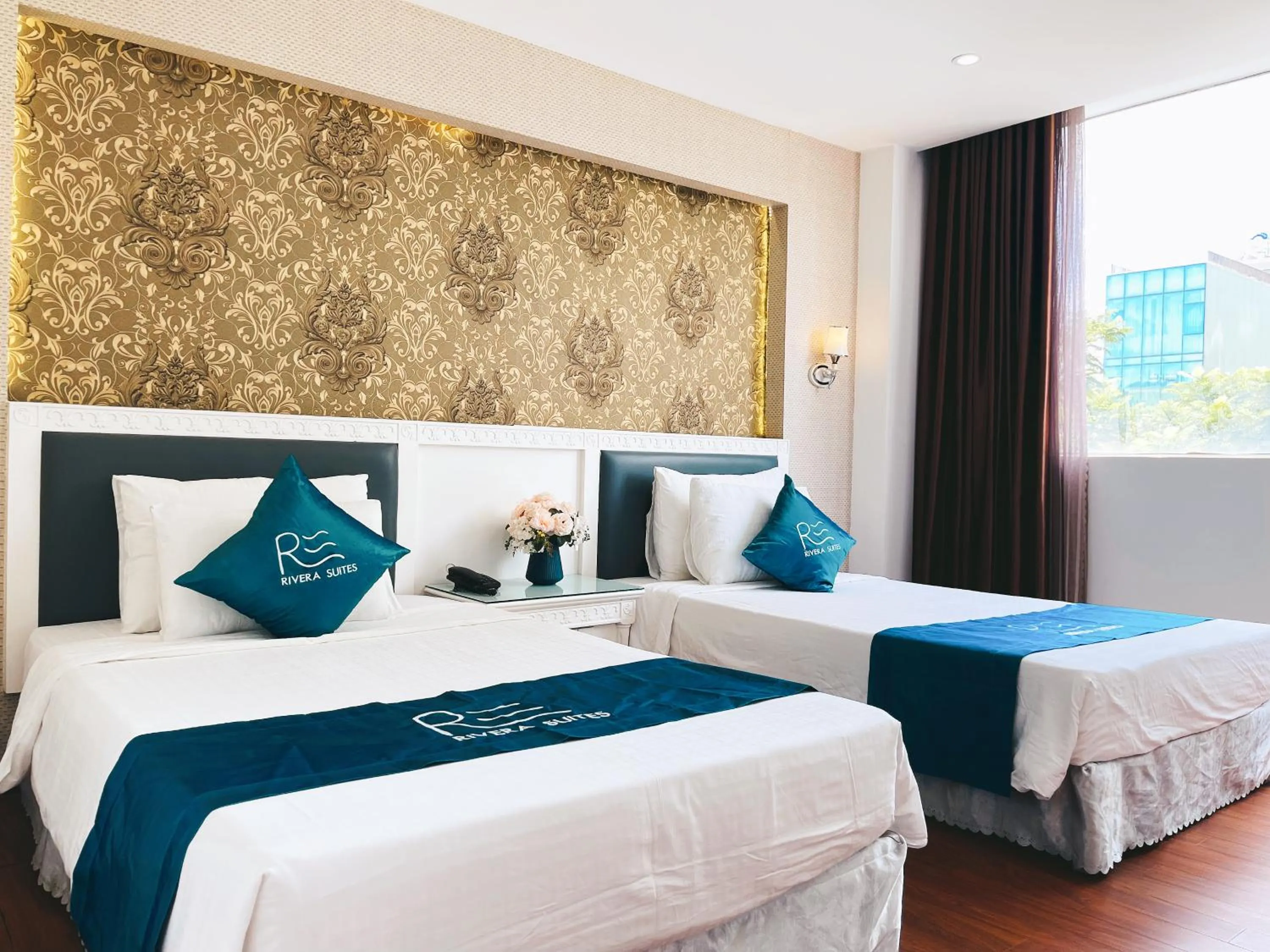 Bed in Rivera Boutique Hotel