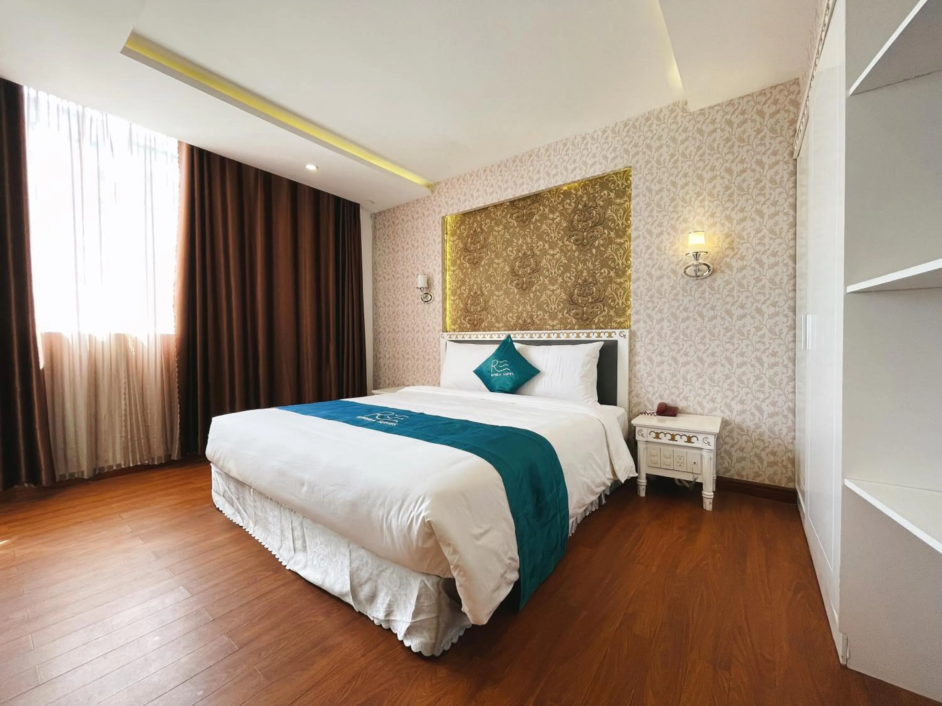 Bed in Rivera Boutique Hotel