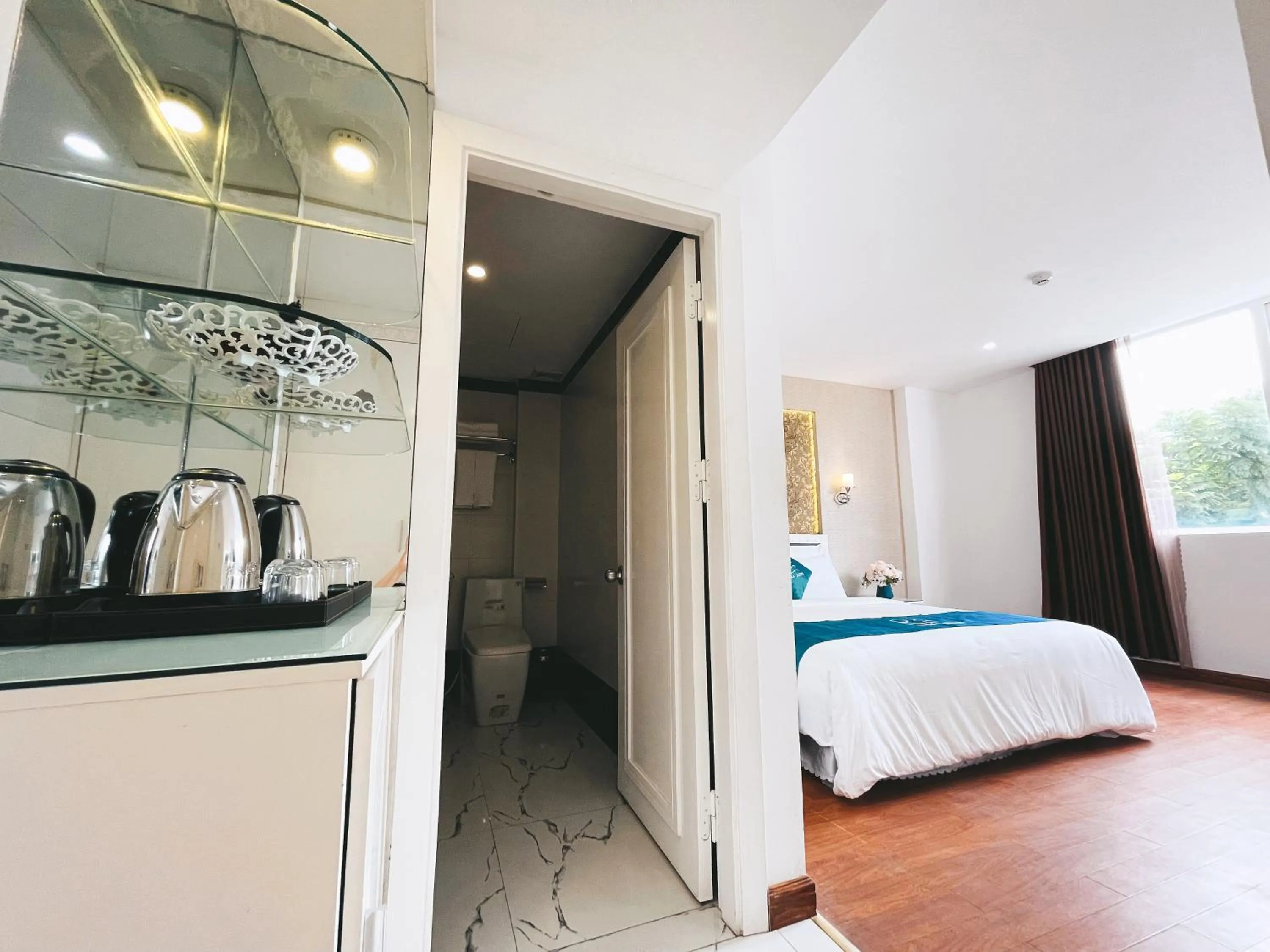 Bed in Rivera Boutique Hotel