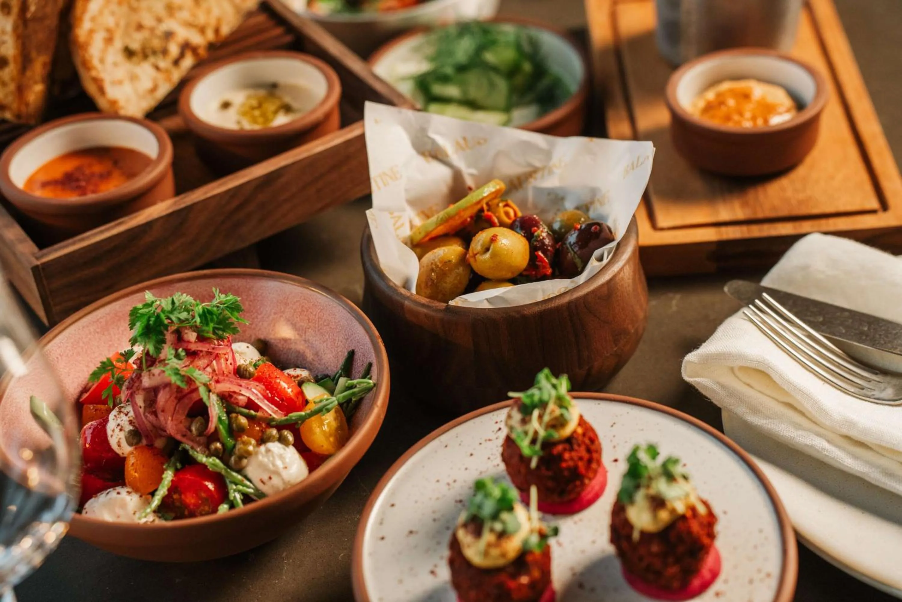 Food and drinks in Radisson Blu Hotel at Porsche Design Tower Stuttgart