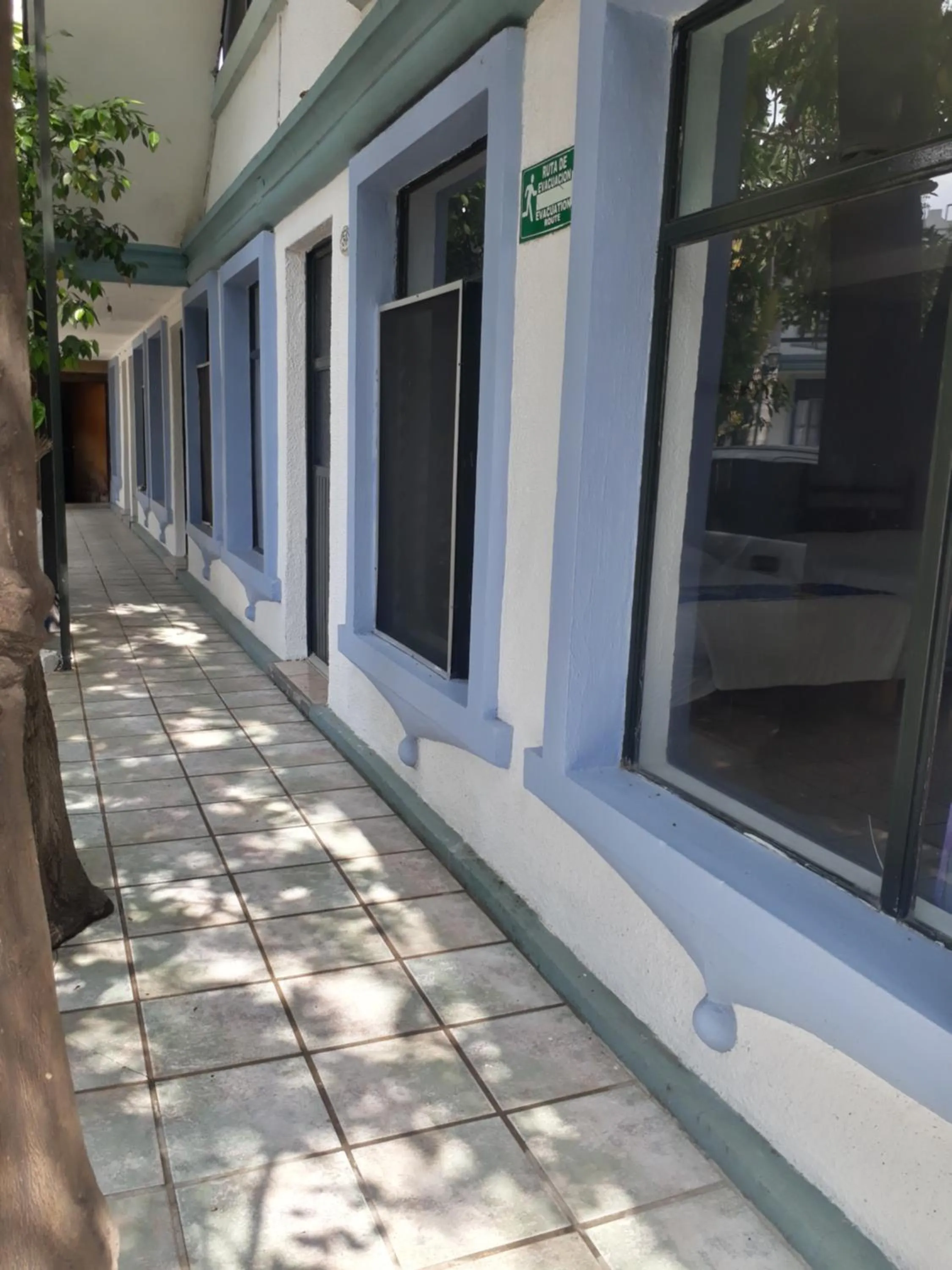 Patio in Hotel Posada Santa Fe