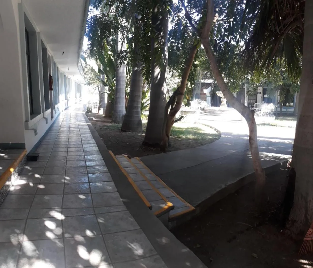 Property building in Hotel Posada Santa Fe