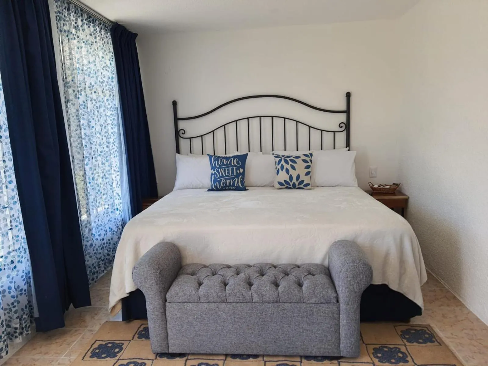 Bed in Hotel Posada Santa Fe