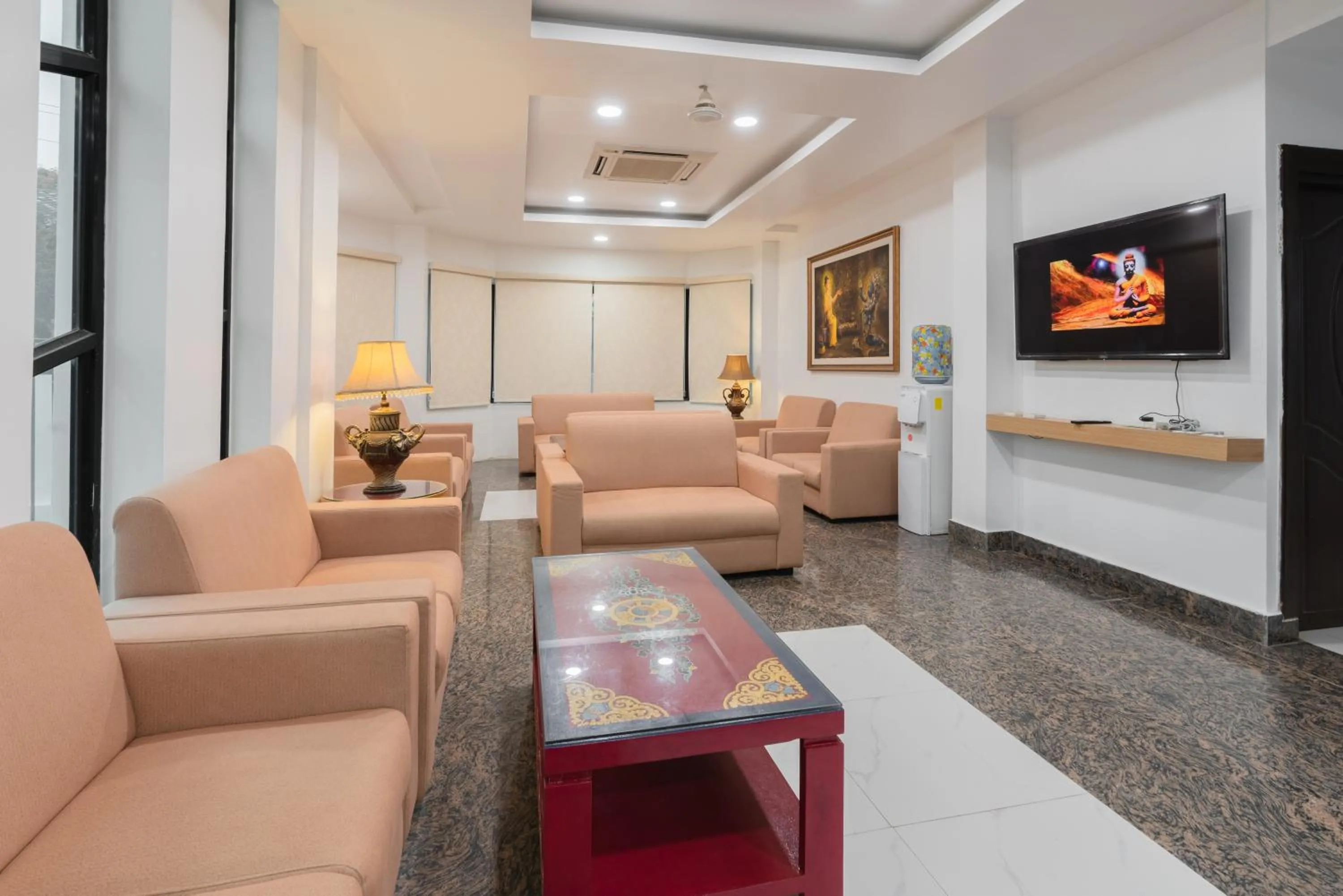 Seating area in Hotel Ratnasambhava