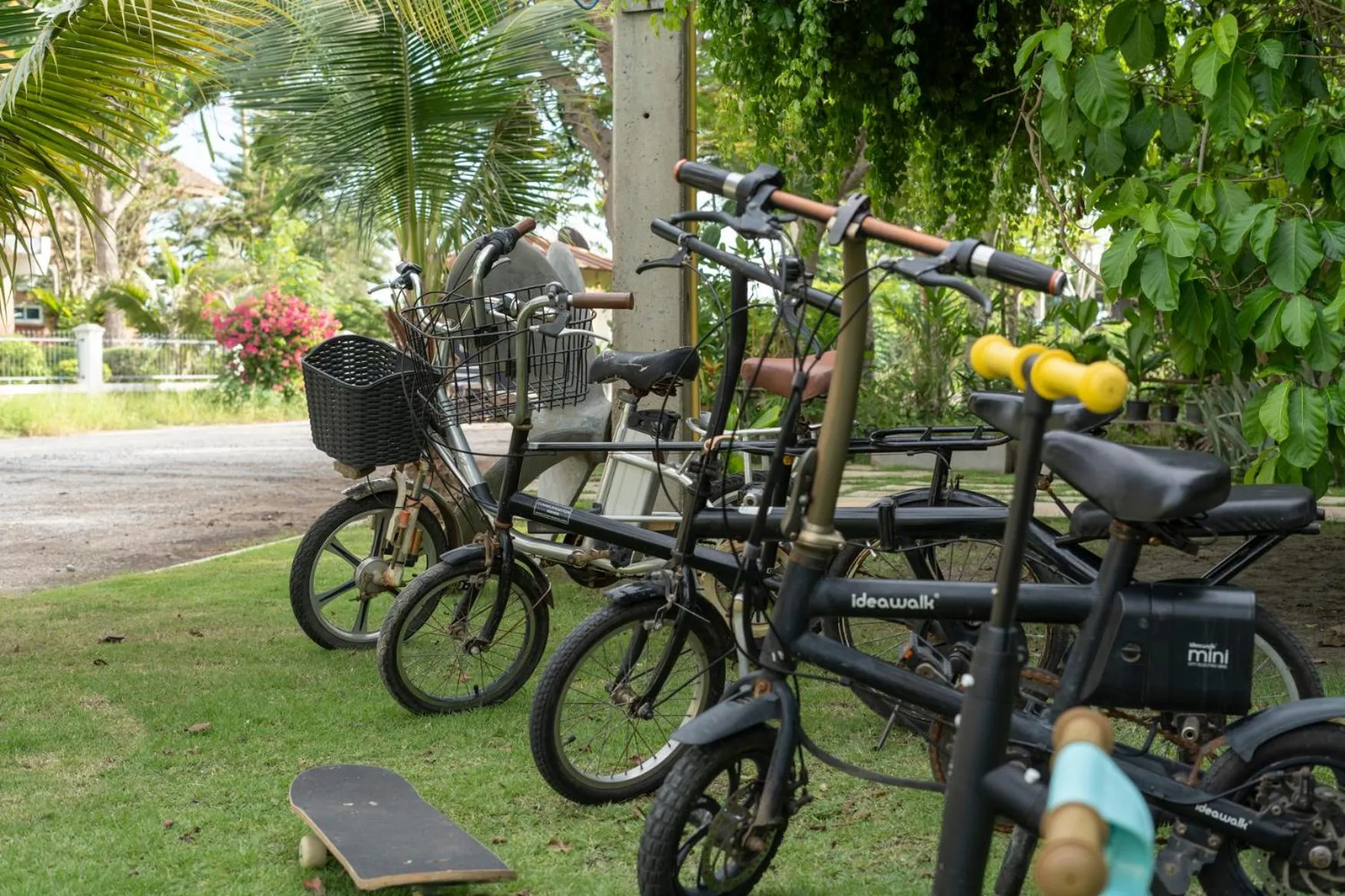 Cycling in Phrip Phri Luxury Pool Villas