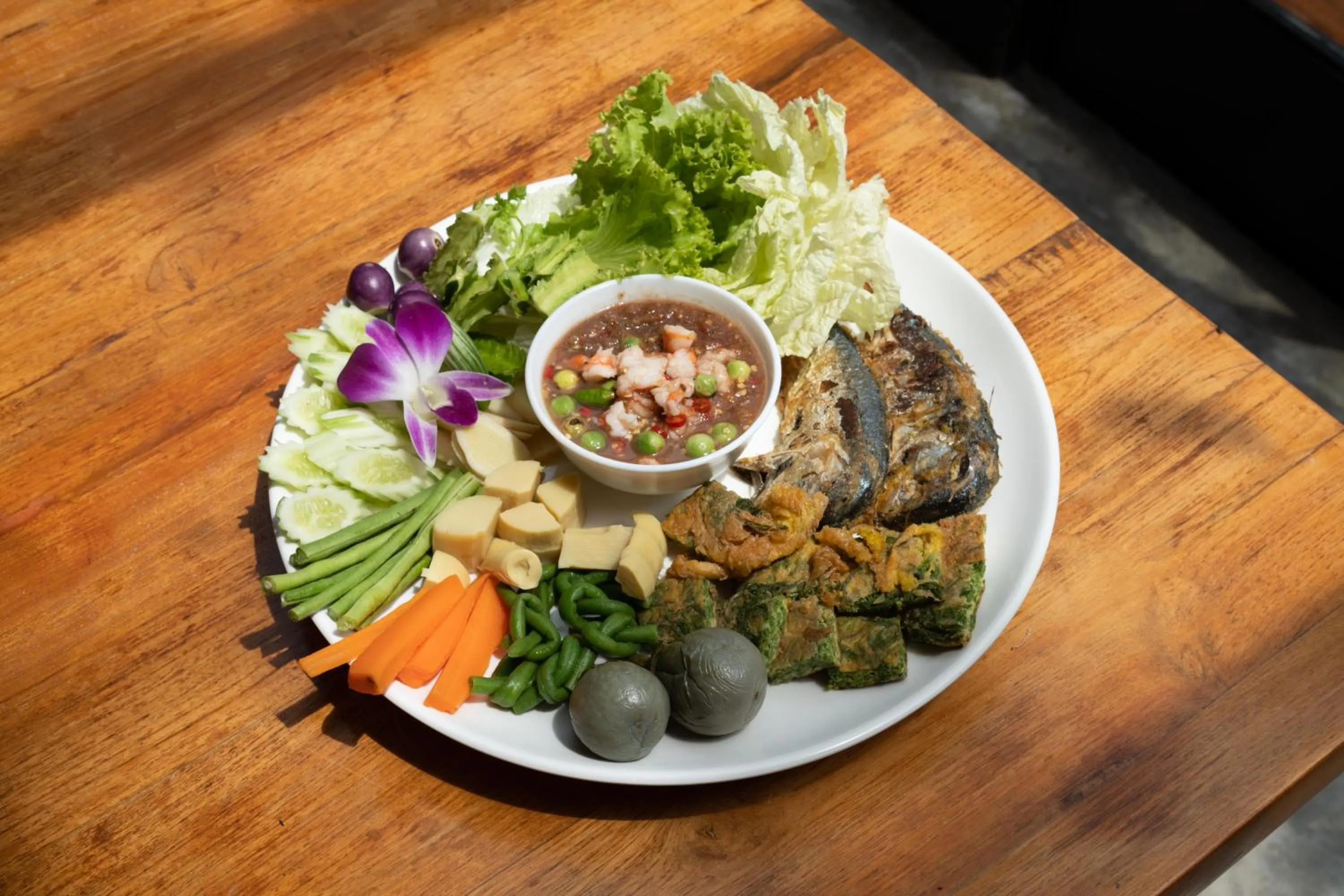 Breakfast in Phrip Phri Luxury Pool Villas