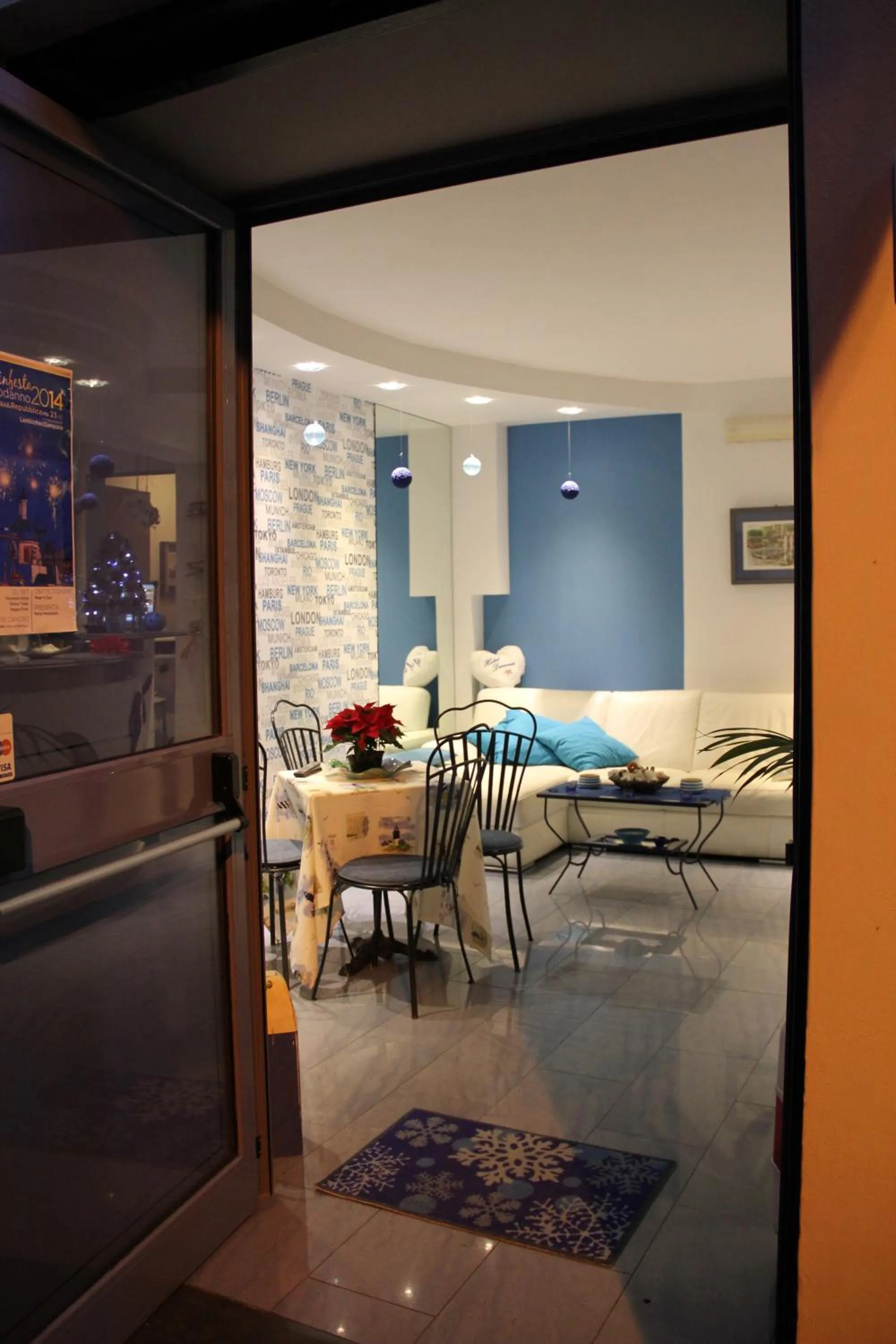 Decorative detail in B&B Darsena