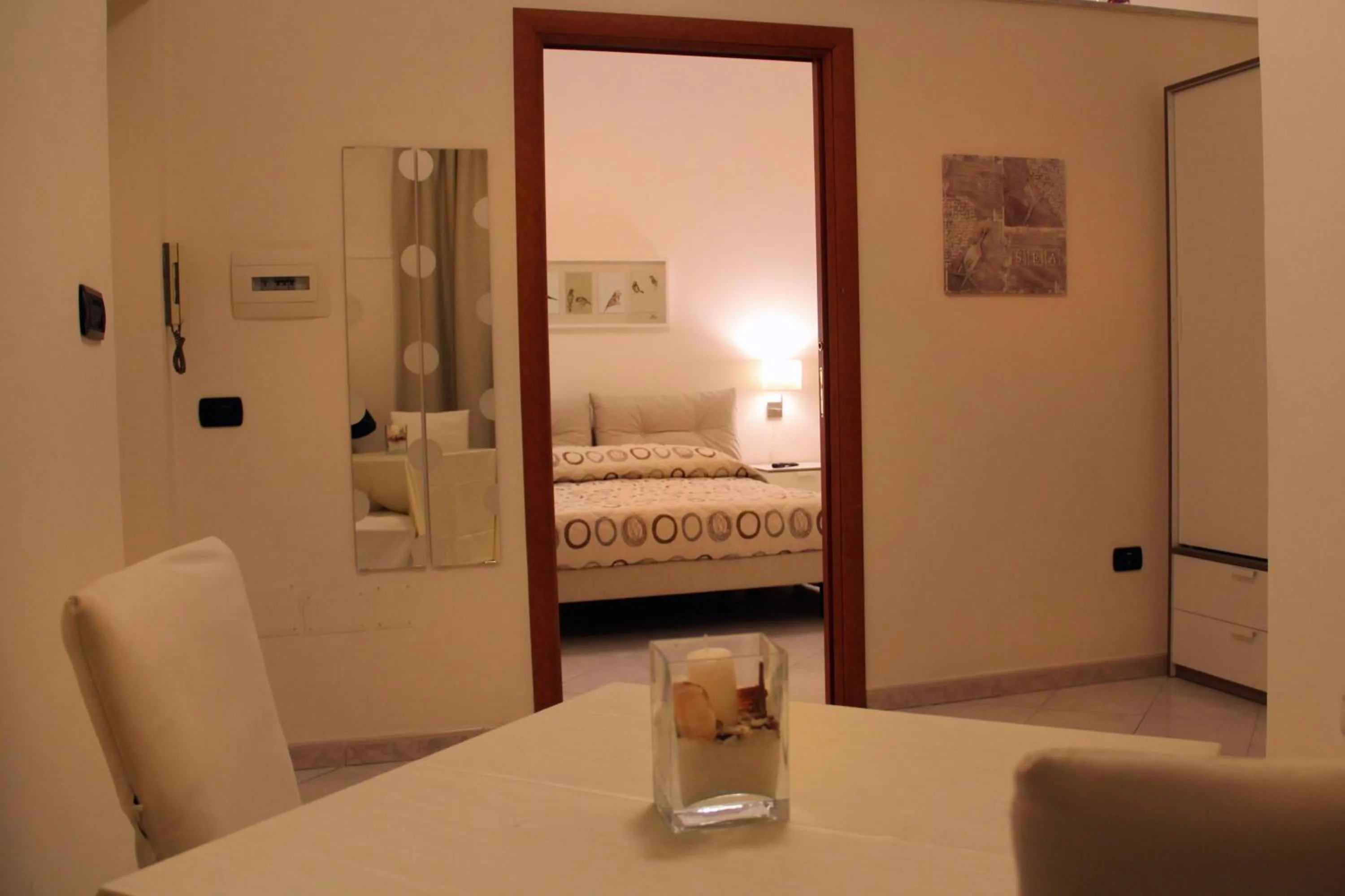 Decorative detail, Bed in B&B Darsena