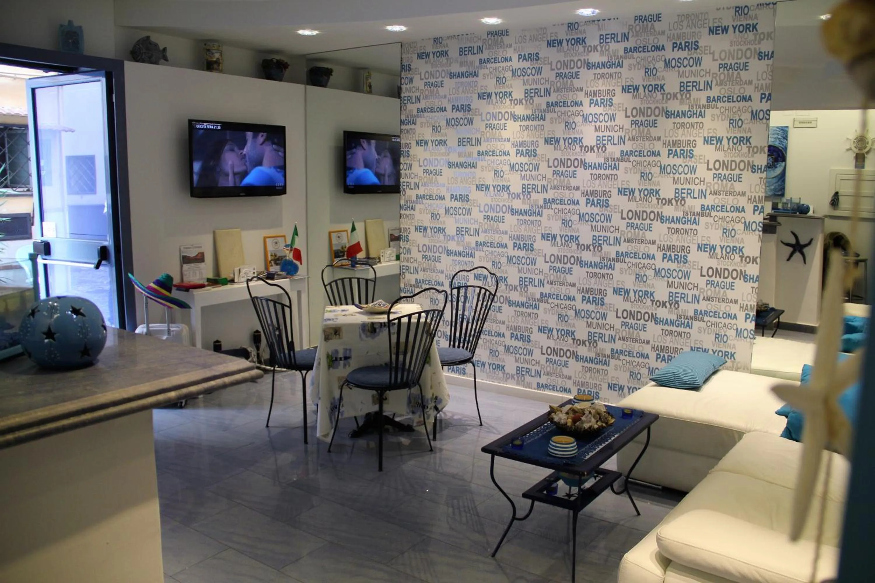 Living room in B&B Darsena