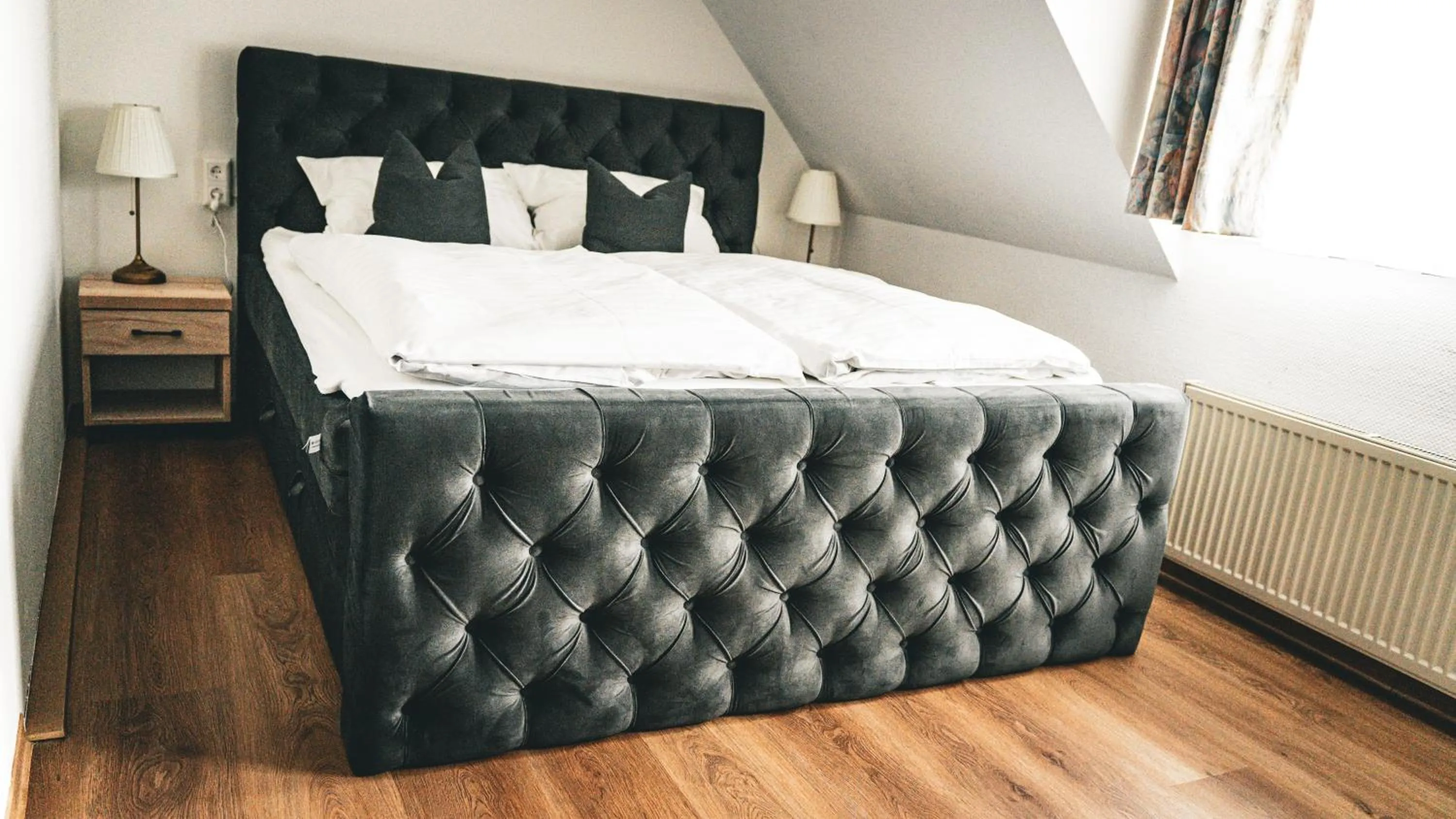 Bed in Hotel National