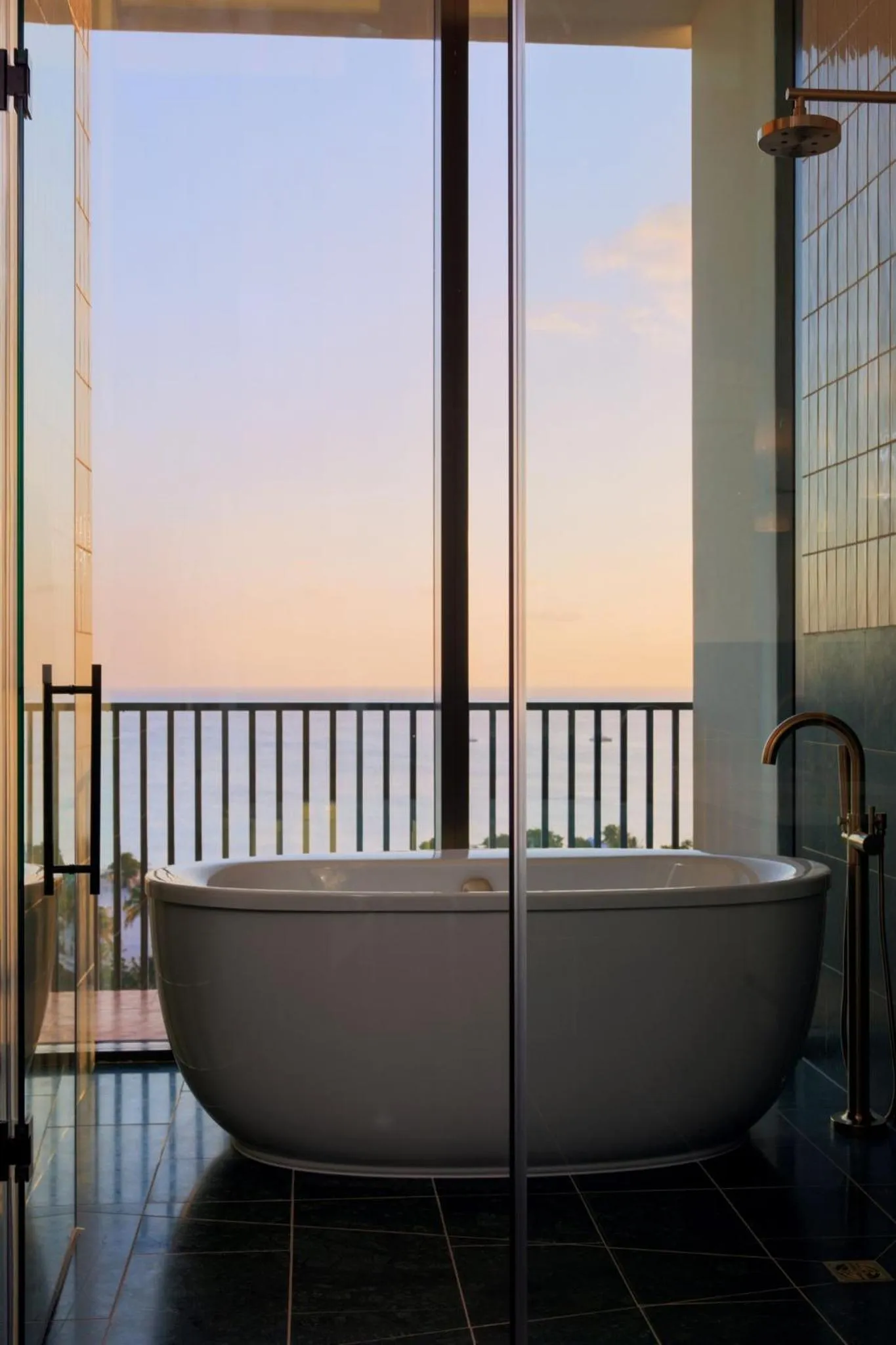 Bathroom in Hotel Indigo Grand Cayman by IHG