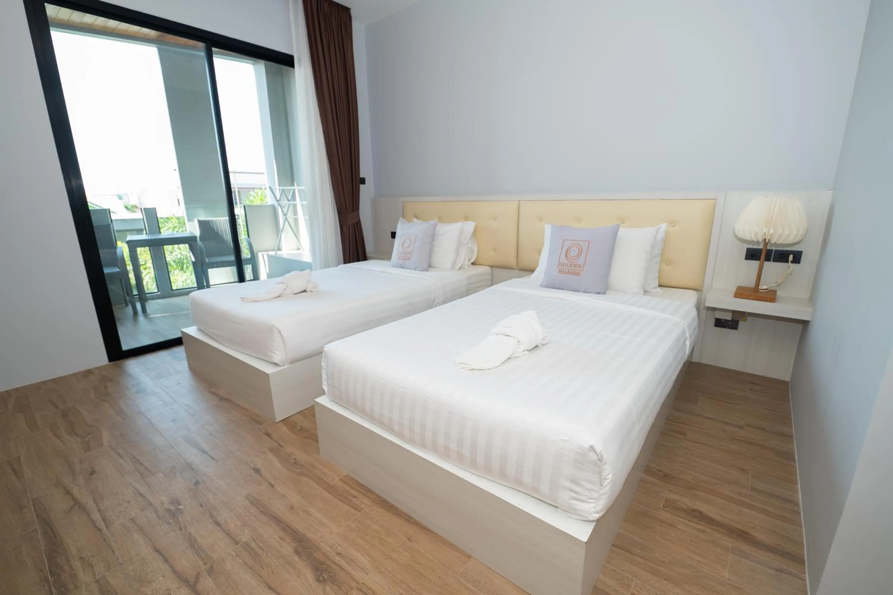 Bedroom, Bed in Guuden Huahin Hotel