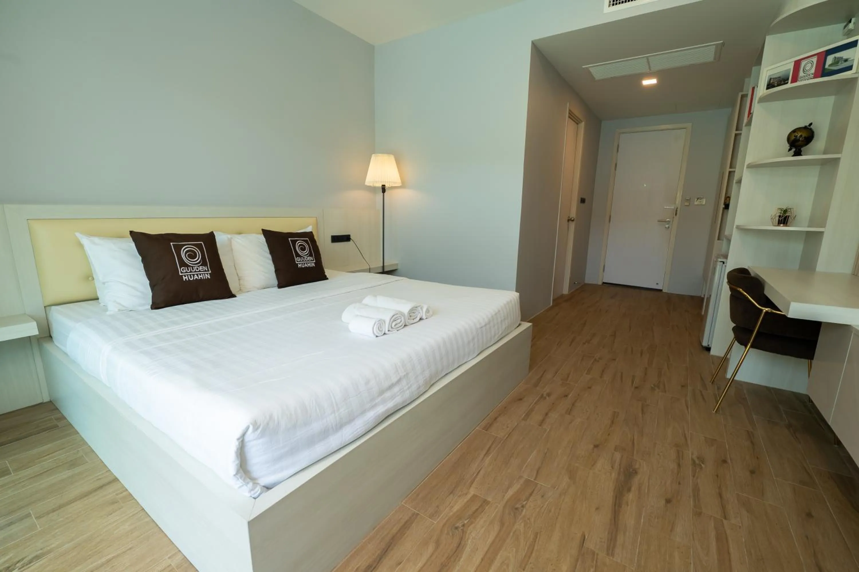 Bedroom, Bed in Guuden Huahin Hotel