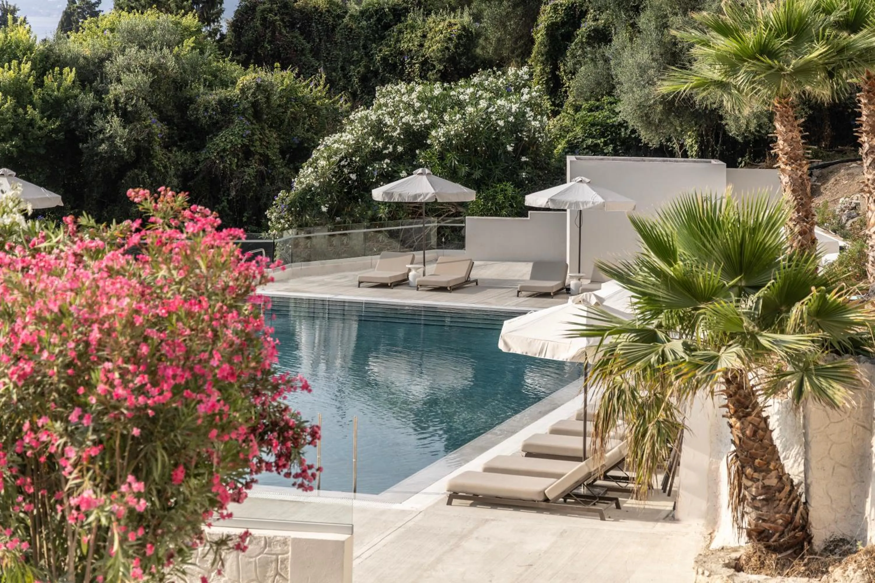 Swimming pool in Valmar Corfu