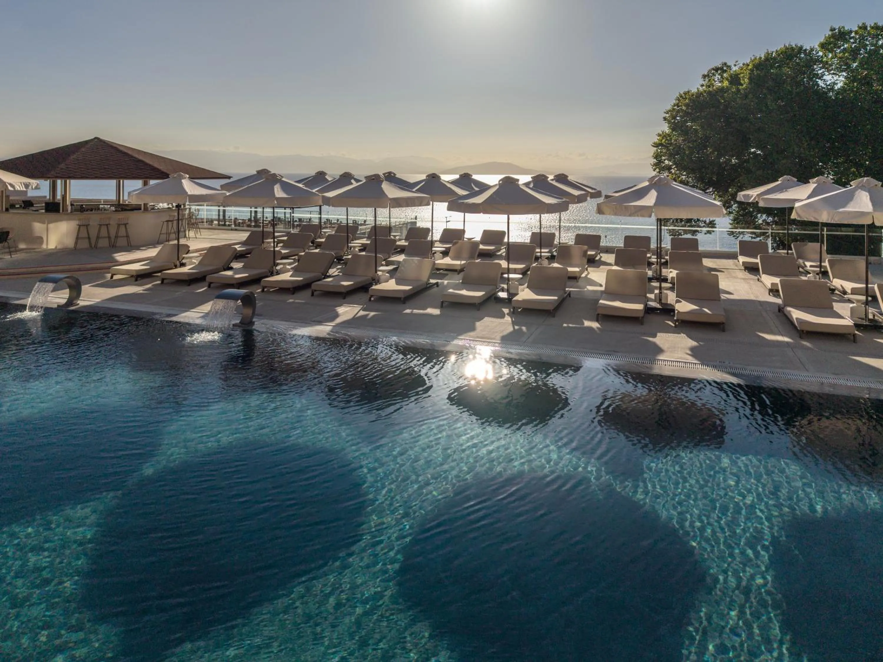 Swimming pool in Valmar Corfu