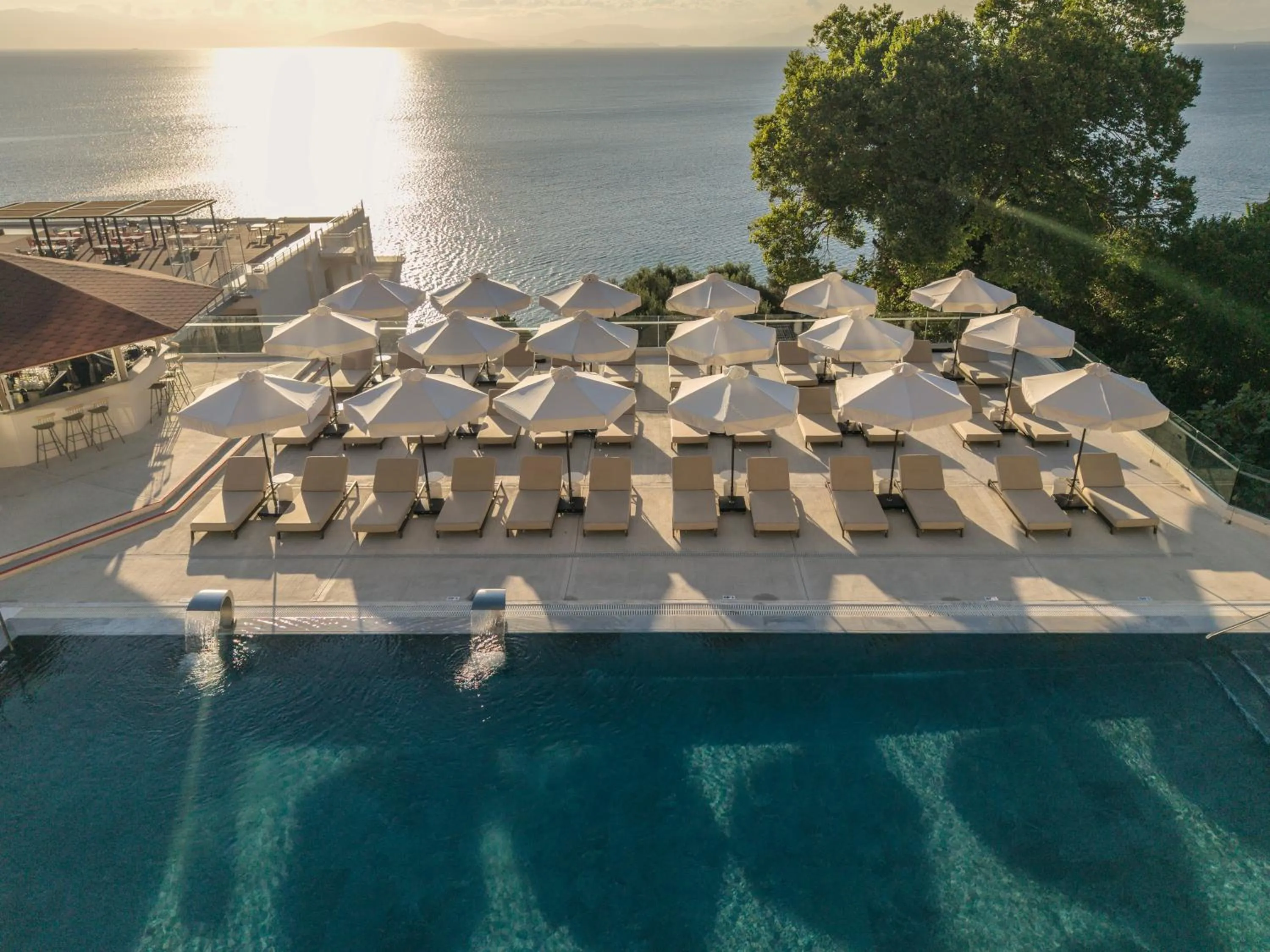 Swimming pool in Valmar Corfu