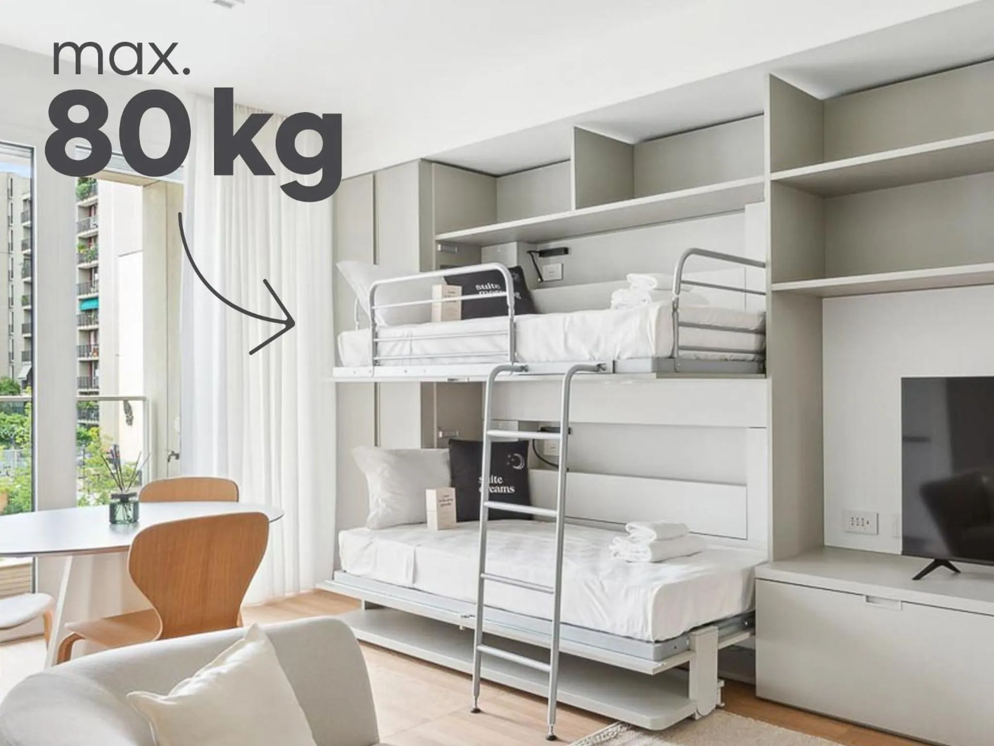 Bed in Limehome Milan via Stresa